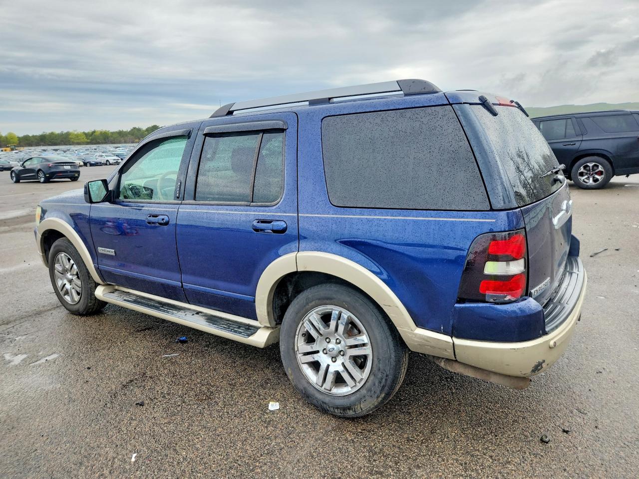 2006 Ford Explorer Eddie Bauer Blue vin: 1FMEU74E46UB35942