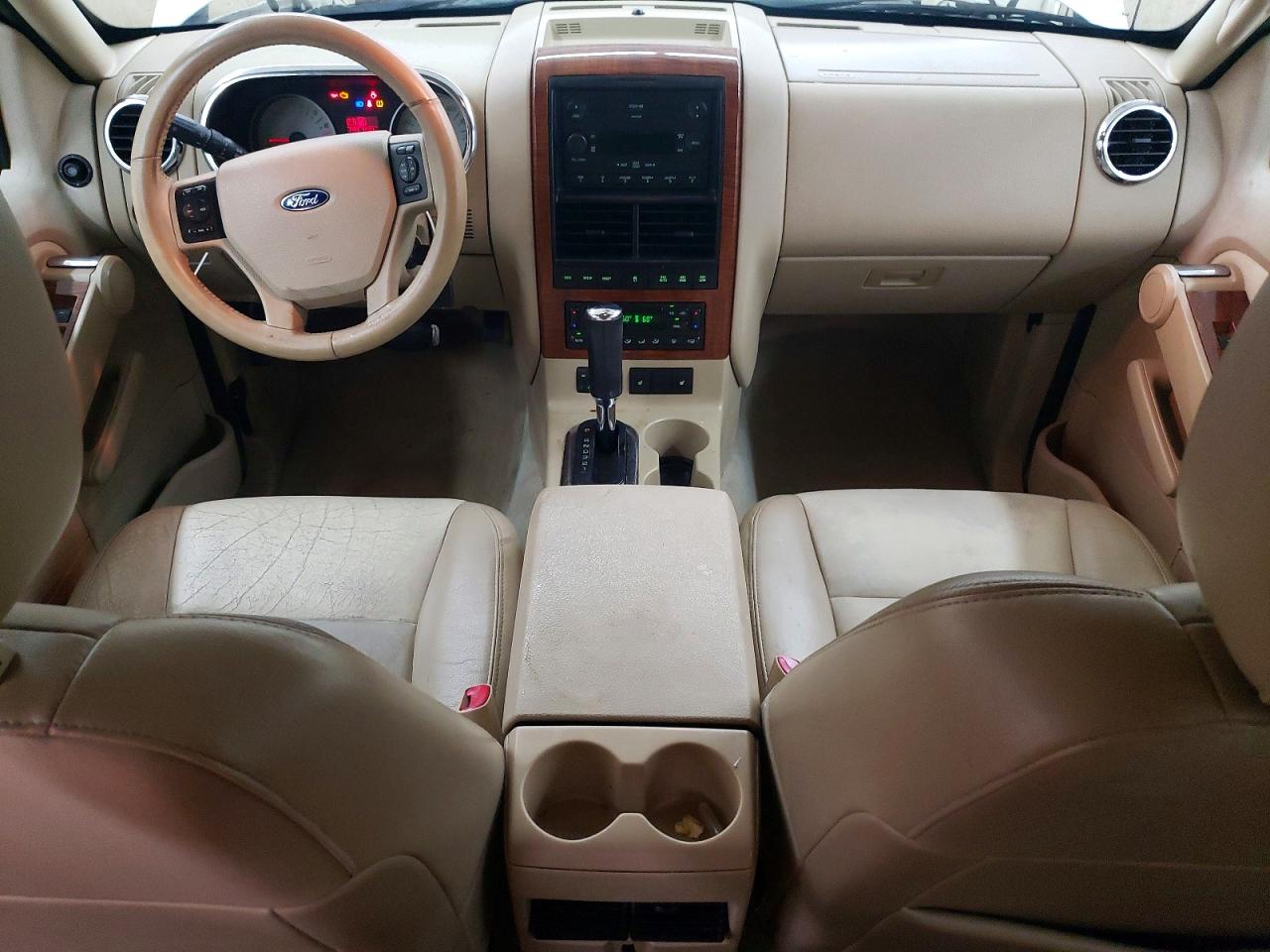 2006 Ford Explorer Eddie Bauer White vin: 1FMEU74E46UB44009