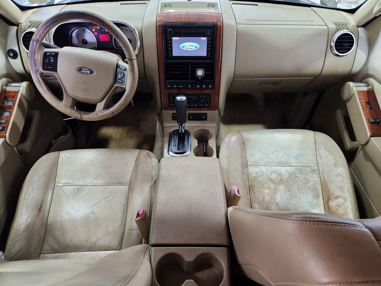 2007 Ford Explorer Eddie Bauer Gray vin: 1FMEU74E47UB80266
