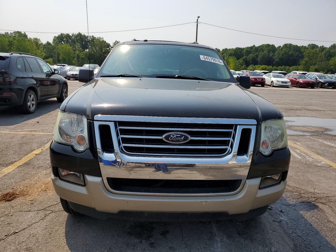 2008 Ford Explorer Eddie Bauer Black vin: 1FMEU74E58UB18442