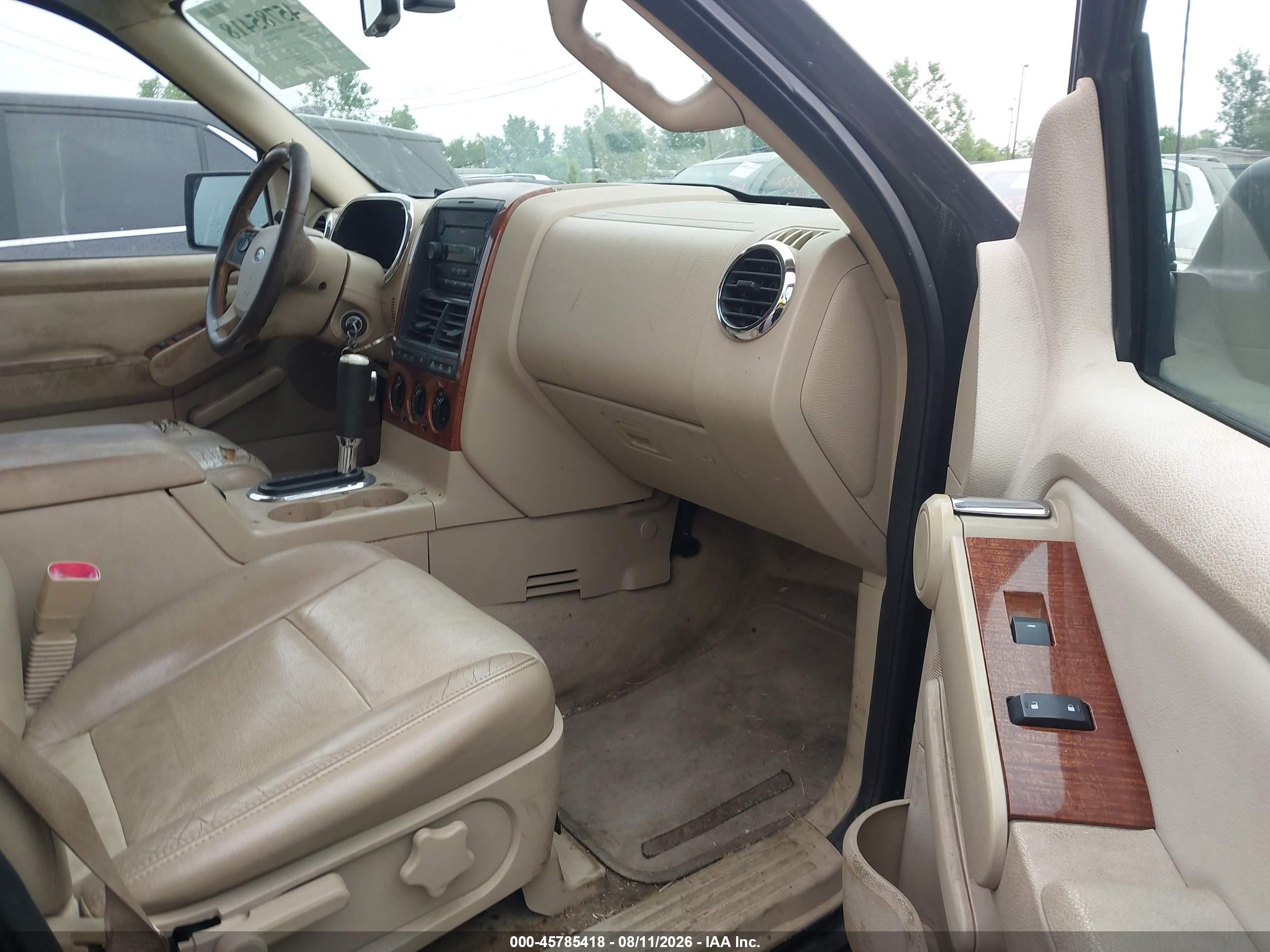 2006 Ford Explorer Eddie Bauer Gray vin: 1FMEU74E66ZA07964