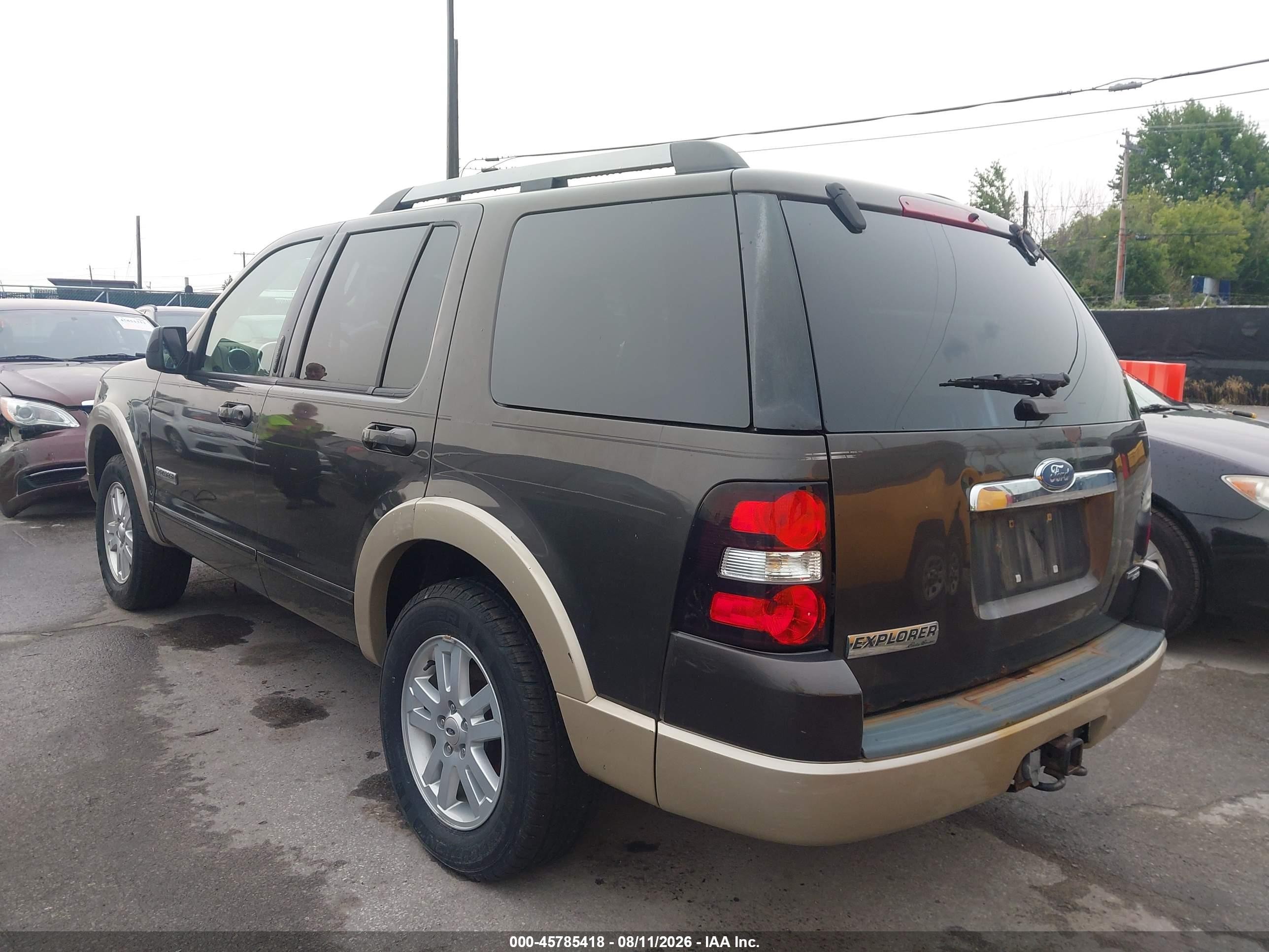 2006 Ford Explorer Eddie Bauer Gray vin: 1FMEU74E66ZA07964