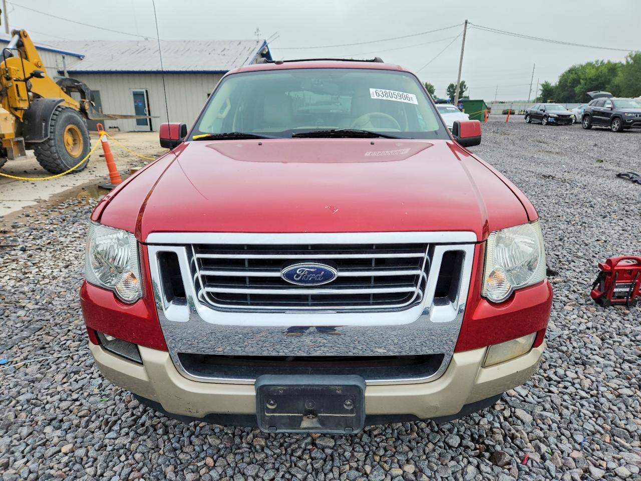 2009 Ford Explorer Eddie Bauer Burgundy vin: 1FMEU74E69UA14690
