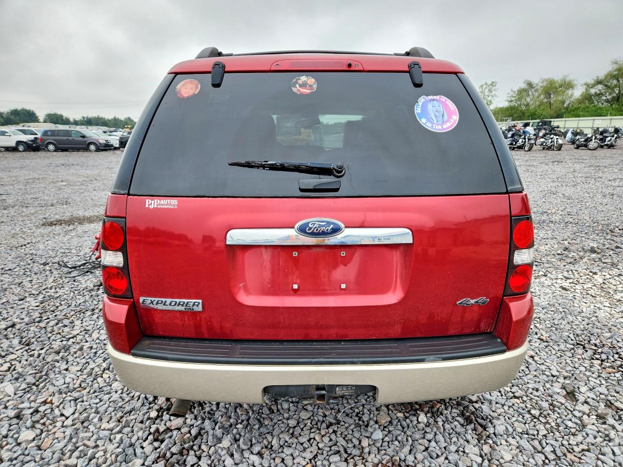 2009 Ford Explorer Eddie Bauer Burgundy vin: 1FMEU74E69UA14690