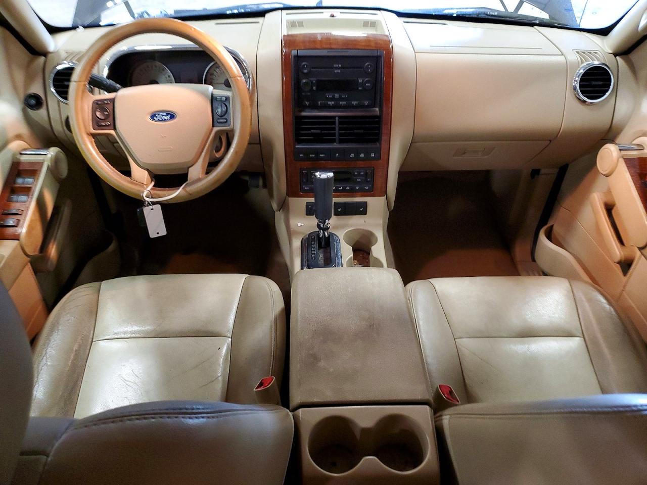 2006 Ford Explorer Eddie Bauer Blue vin: 1FMEU74E76UB36633