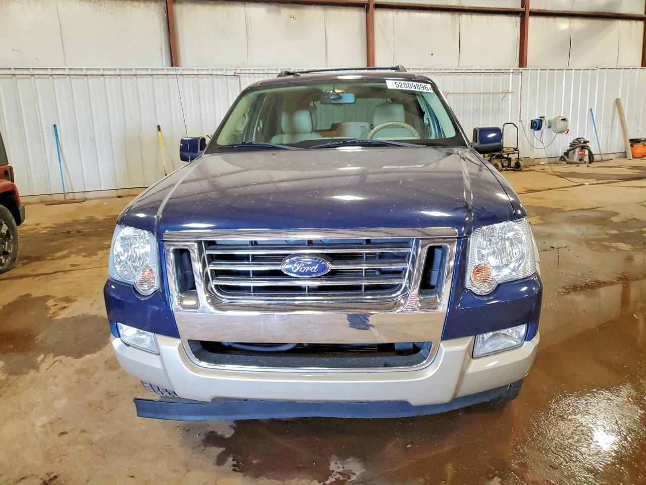 2006 Ford Explorer Eddie Bauer Blue vin: 1FMEU74E76UB36633