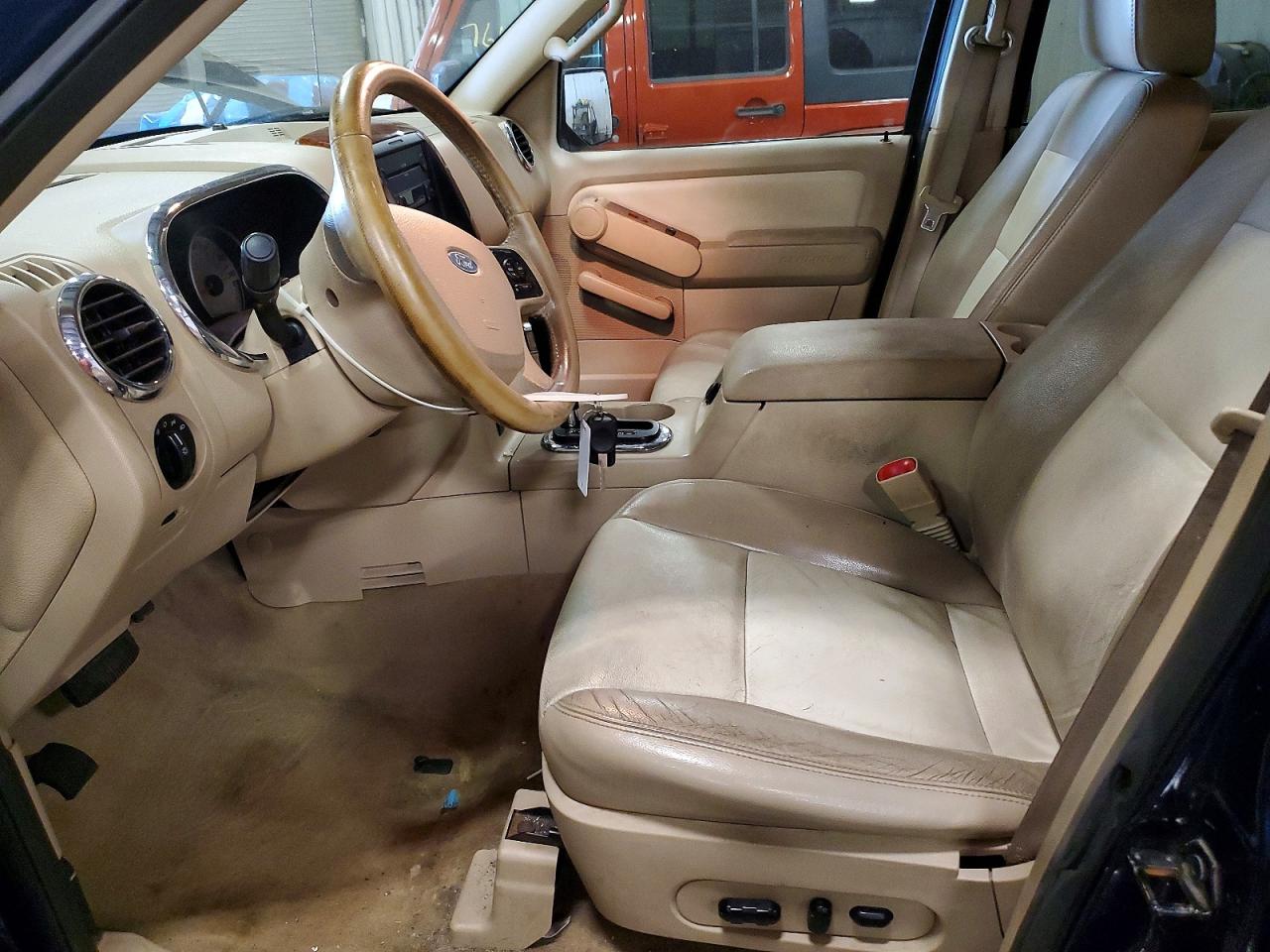 2006 Ford Explorer Eddie Bauer Blue vin: 1FMEU74E76UB36633