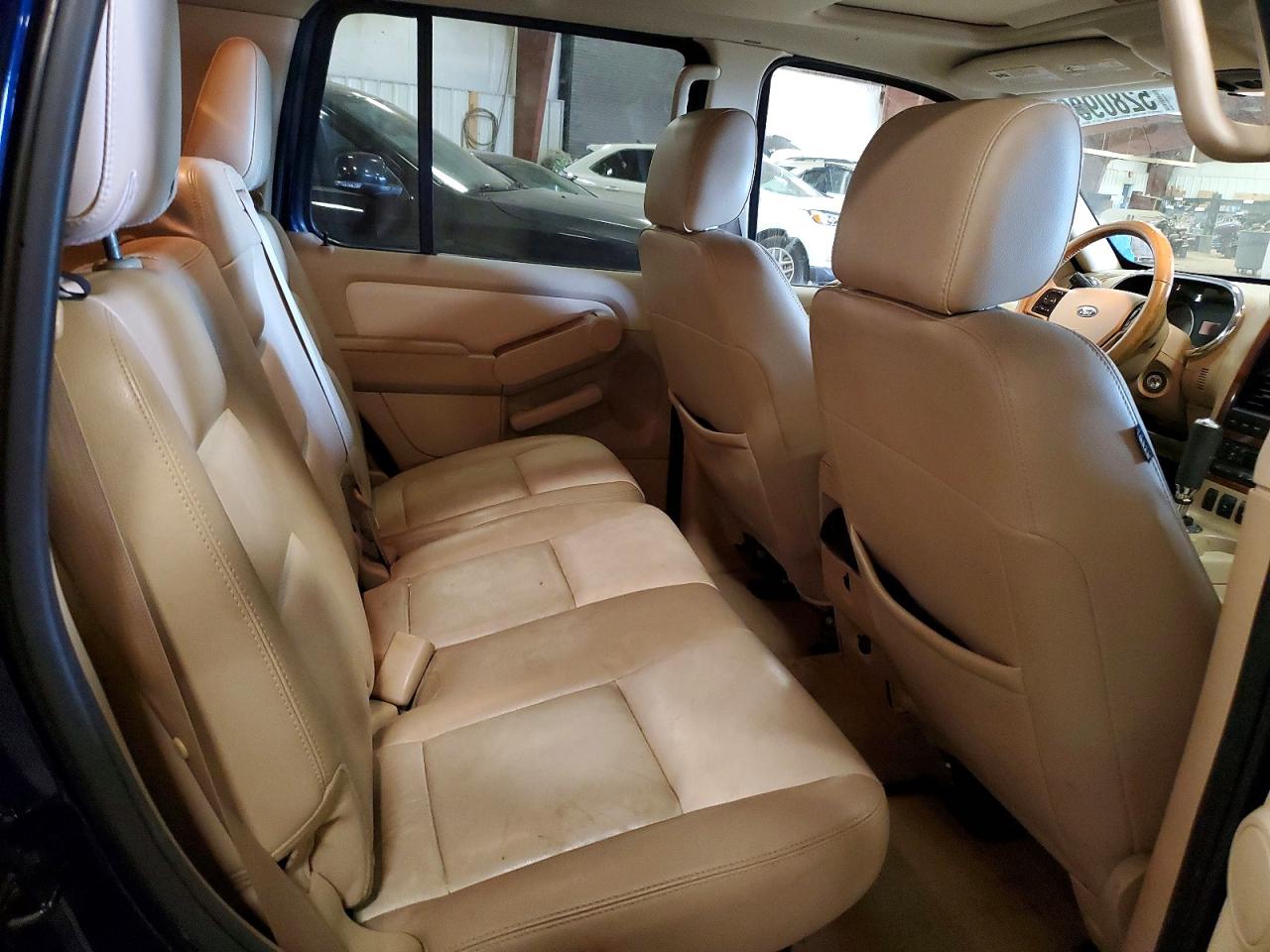 2006 Ford Explorer Eddie Bauer Blue vin: 1FMEU74E76UB36633