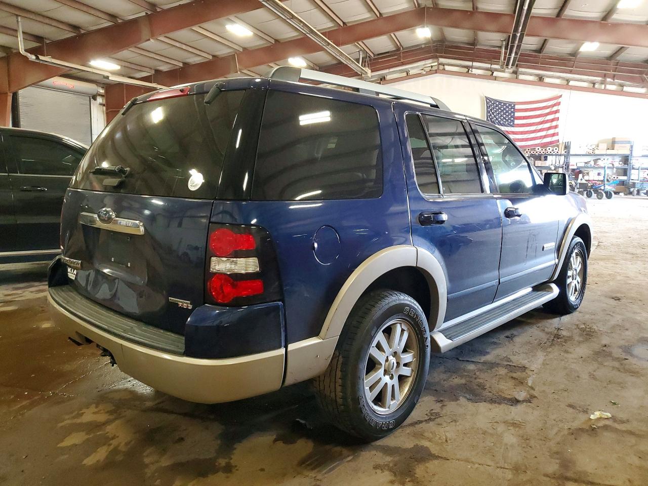 2006 Ford Explorer Eddie Bauer Blue vin: 1FMEU74E76UB36633