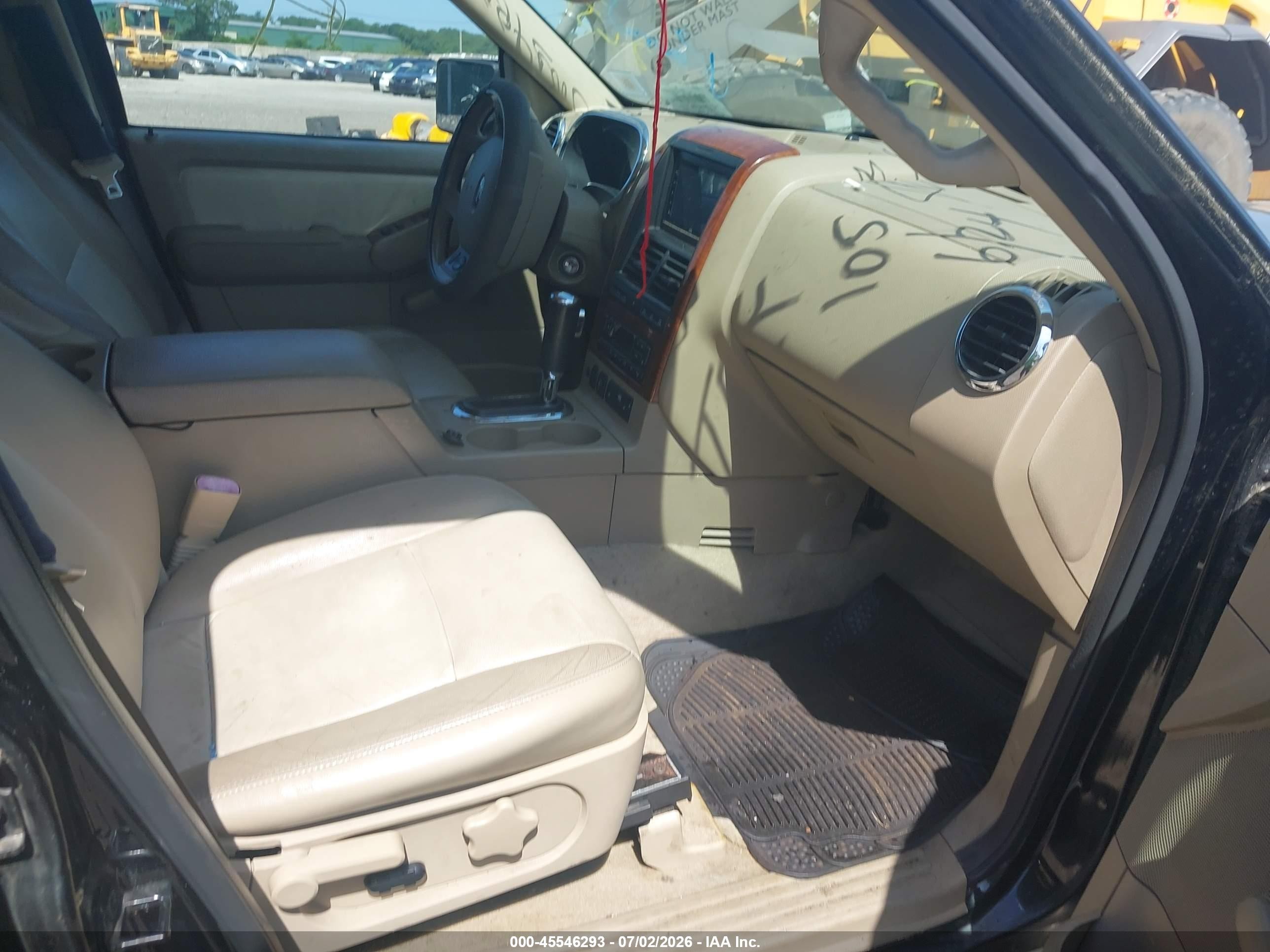 2007 Ford Explorer Eddie Bauer Черный vin: 1FMEU74E77UB24726