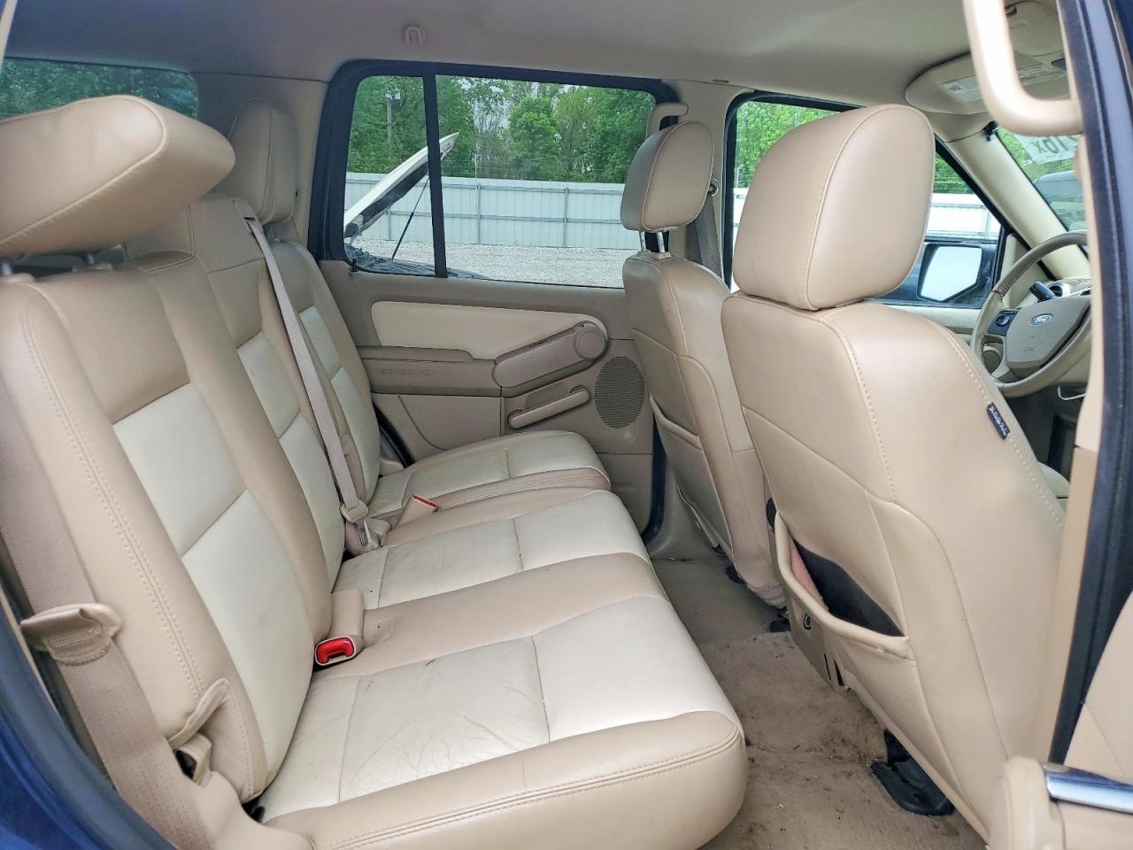 2007 Ford Explorer Eddie Bauer Синий vin: 1FMEU74E97UA54985