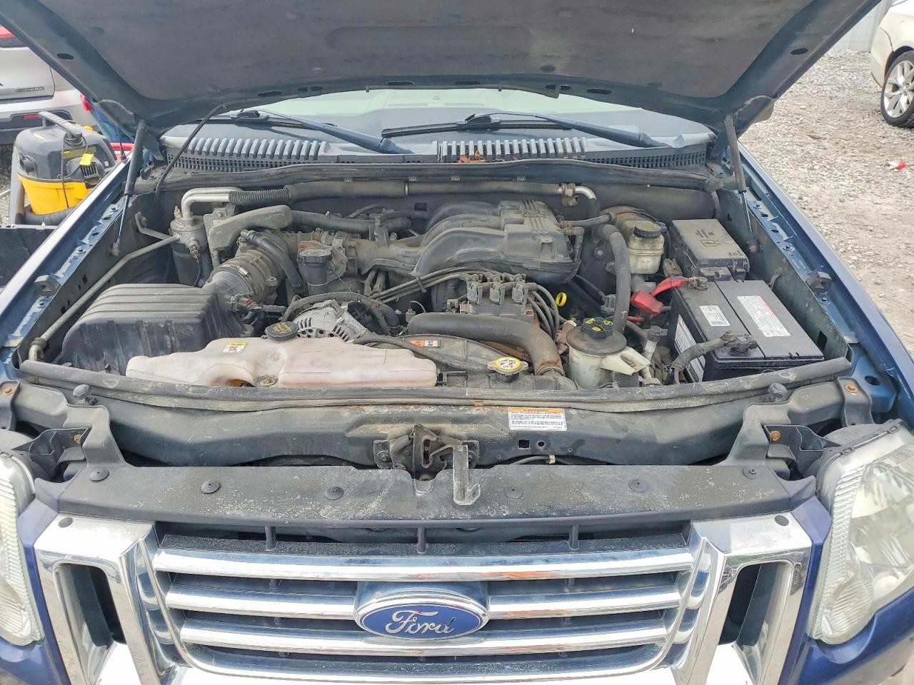 2007 Ford Explorer Eddie Bauer Синий vin: 1FMEU74E97UA54985