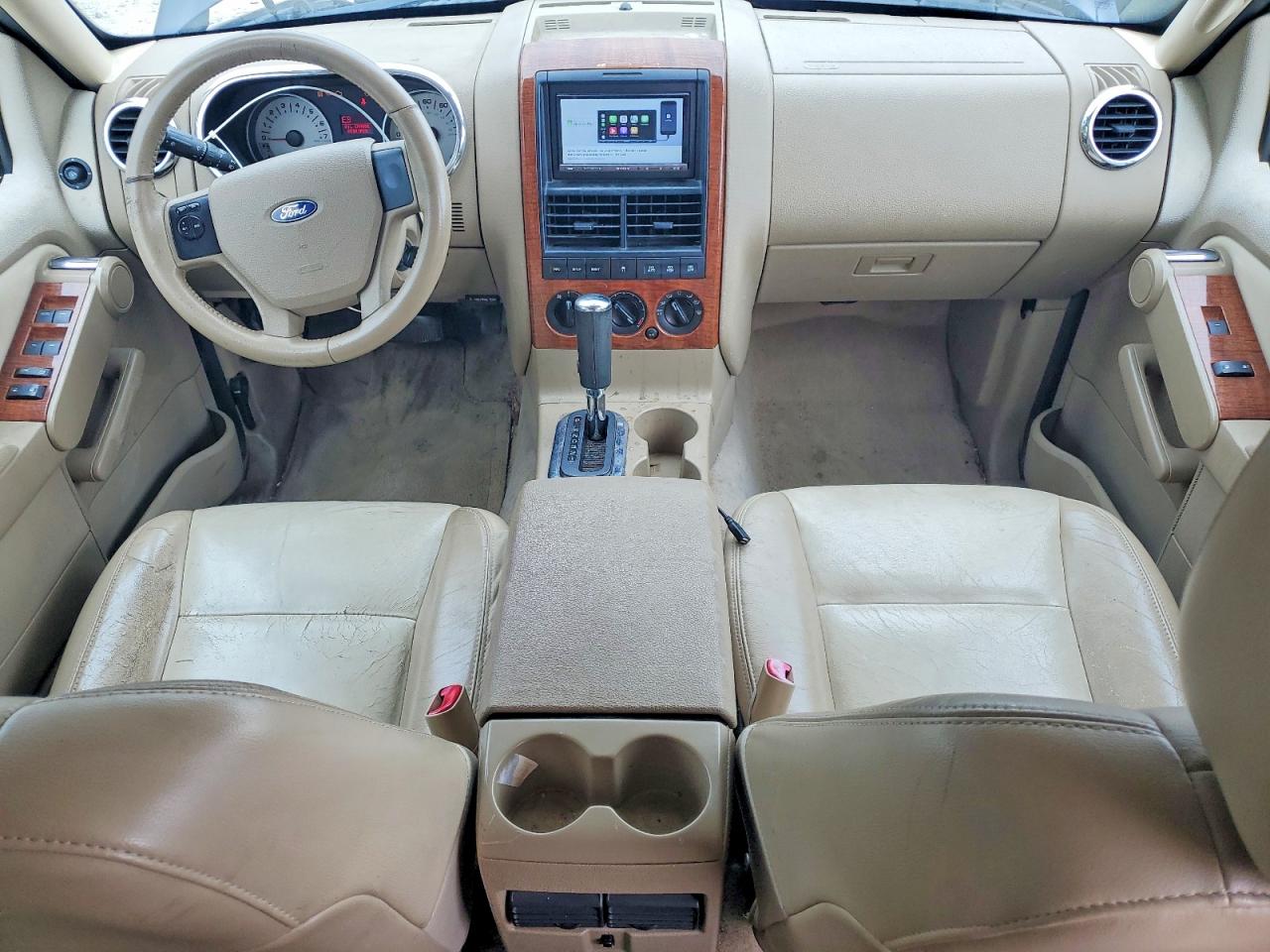 2007 Ford Explorer Eddie Bauer Синий vin: 1FMEU74E97UA54985