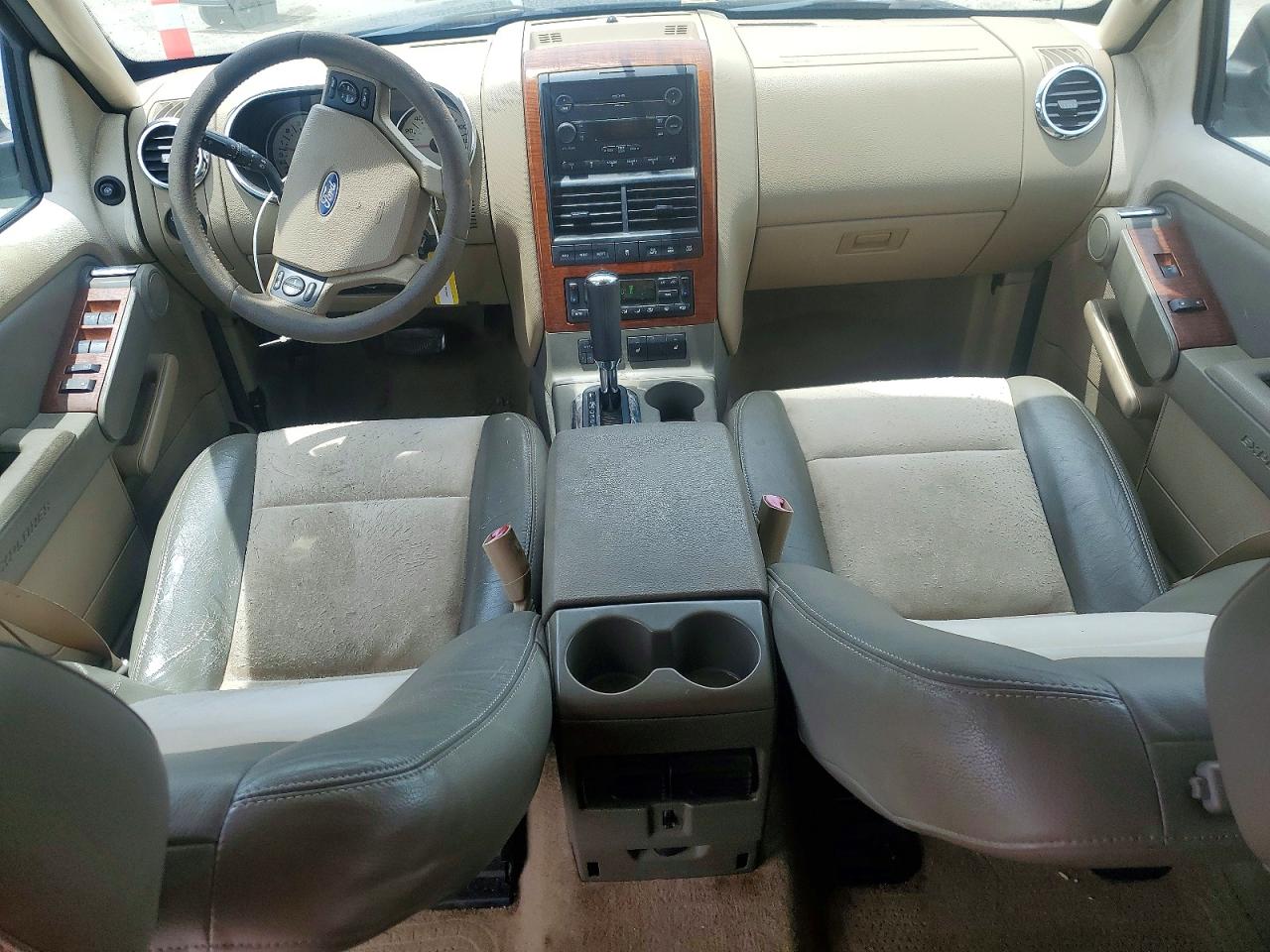 2007 Ford Explorer Eddie Bauer Black vin: 1FMEU74E97UB60790