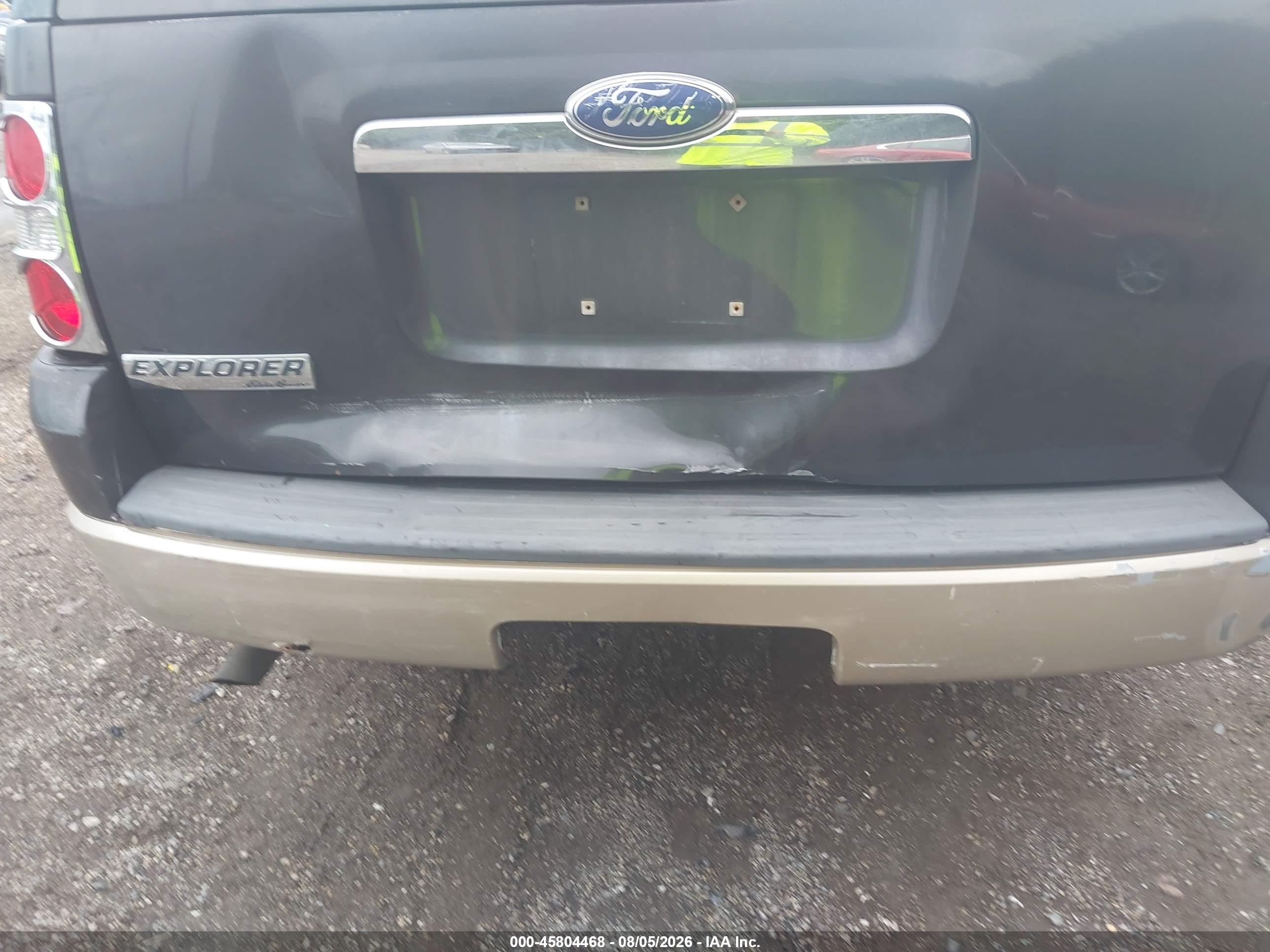 2007 Ford Explorer Eddie Bauer Gray vin: 1FMEU74E97UB85818