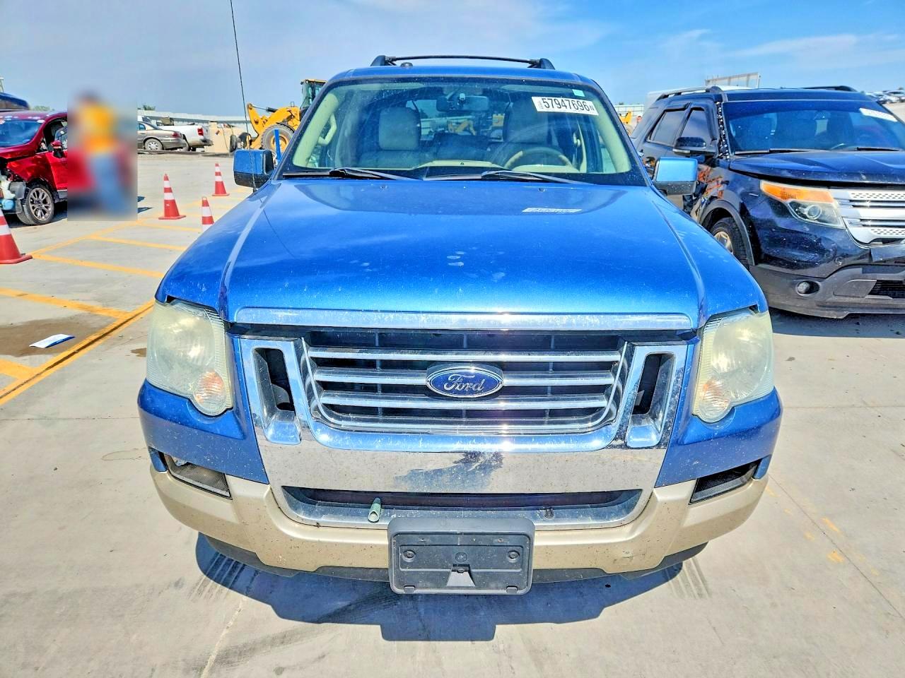 2009 Ford Explorer Eddie Bauer Blue vin: 1FMEU74E99UA42015