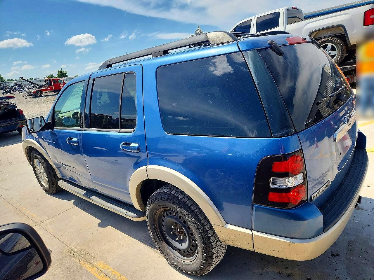 2009 Ford Explorer Eddie Bauer Blue vin: 1FMEU74E99UA42015