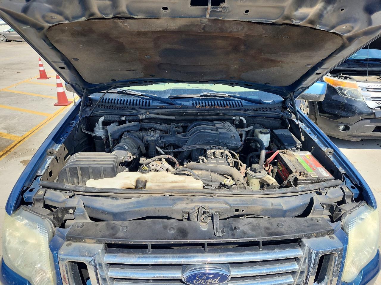2009 Ford Explorer Eddie Bauer Blue vin: 1FMEU74E99UA42015