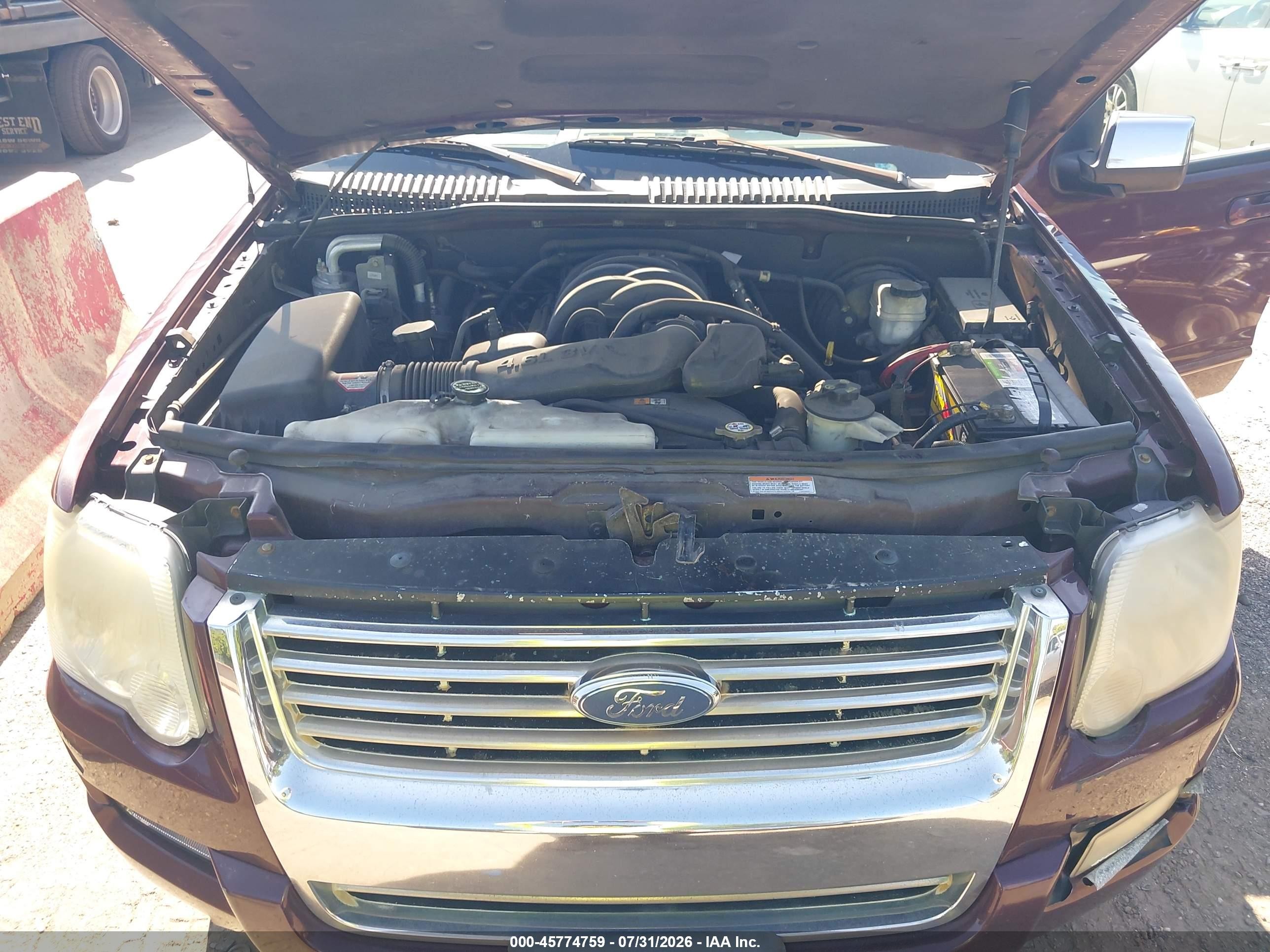 2006 Ford Explorer Limited Maroon vin: 1FMEU75806UA30002