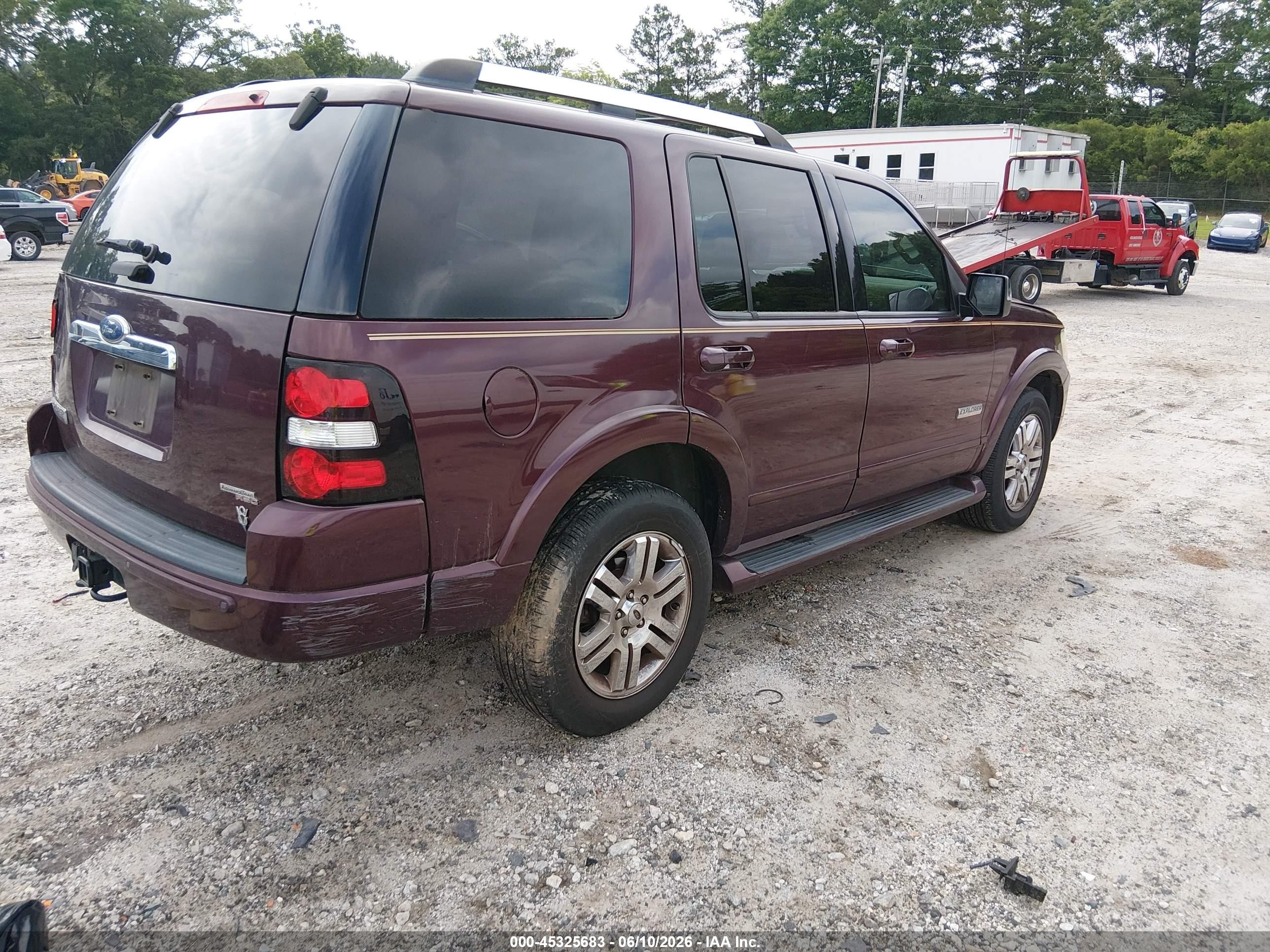 2006 Ford Explorer Limited Maroon vin: 1FMEU75806UB50026