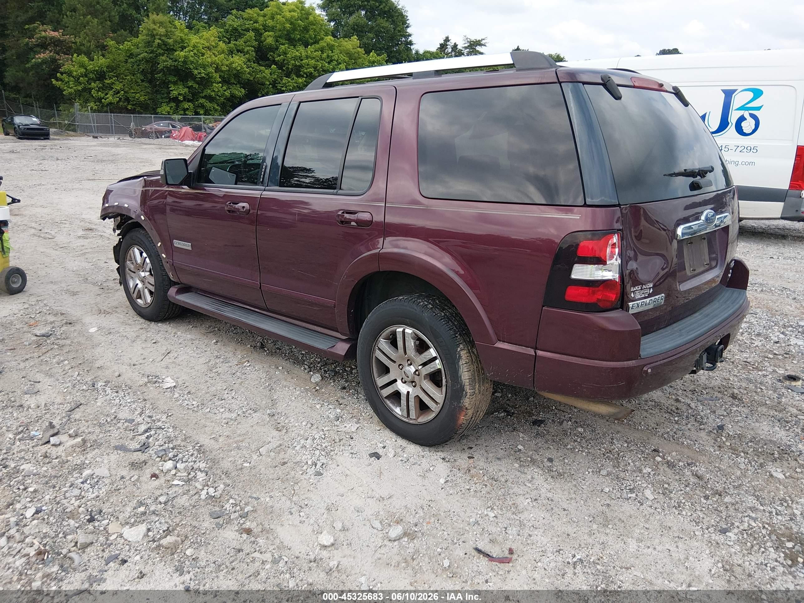 2006 Ford Explorer Limited Maroon vin: 1FMEU75806UB50026