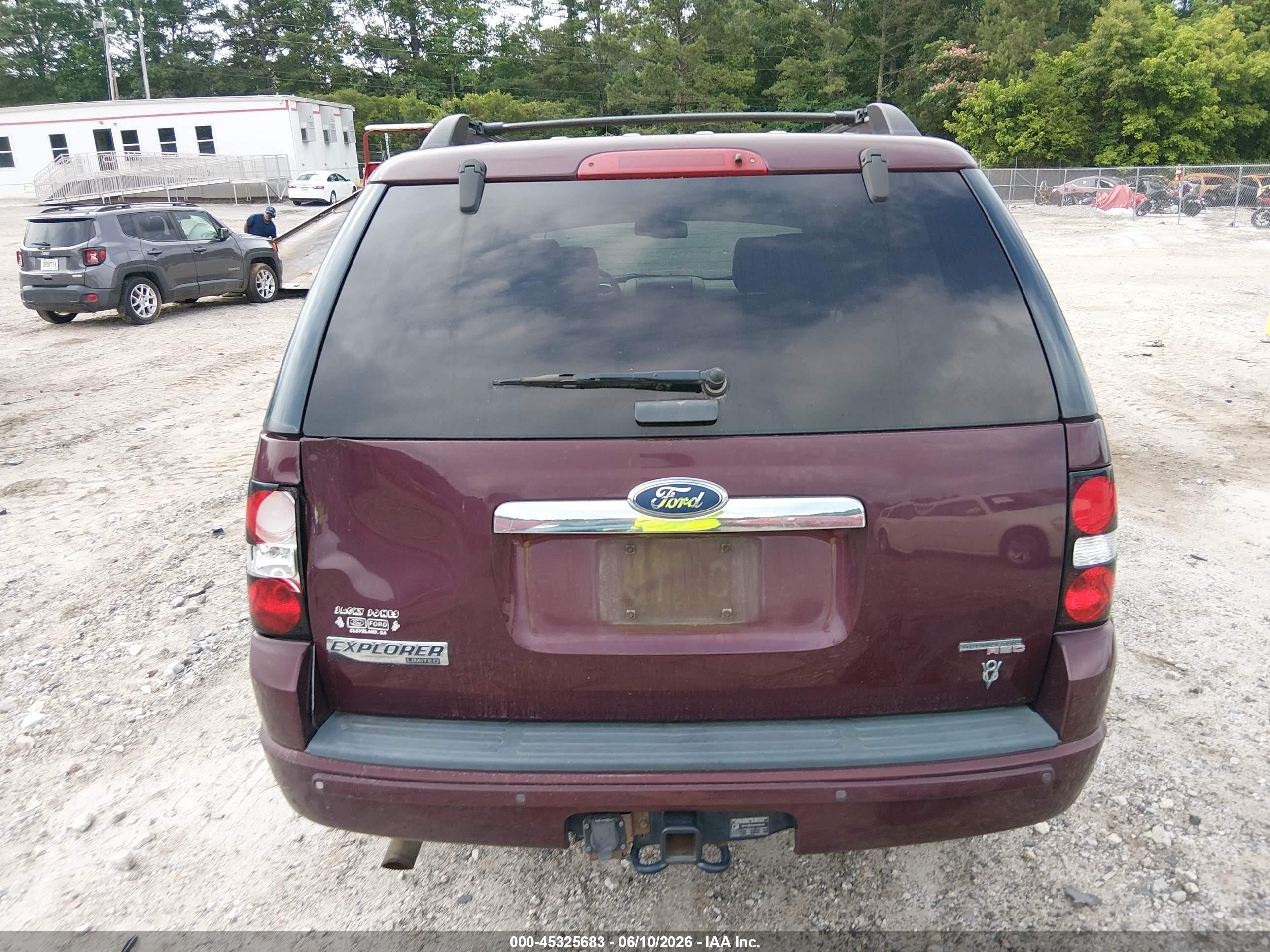 2006 Ford Explorer Limited Maroon vin: 1FMEU75806UB50026