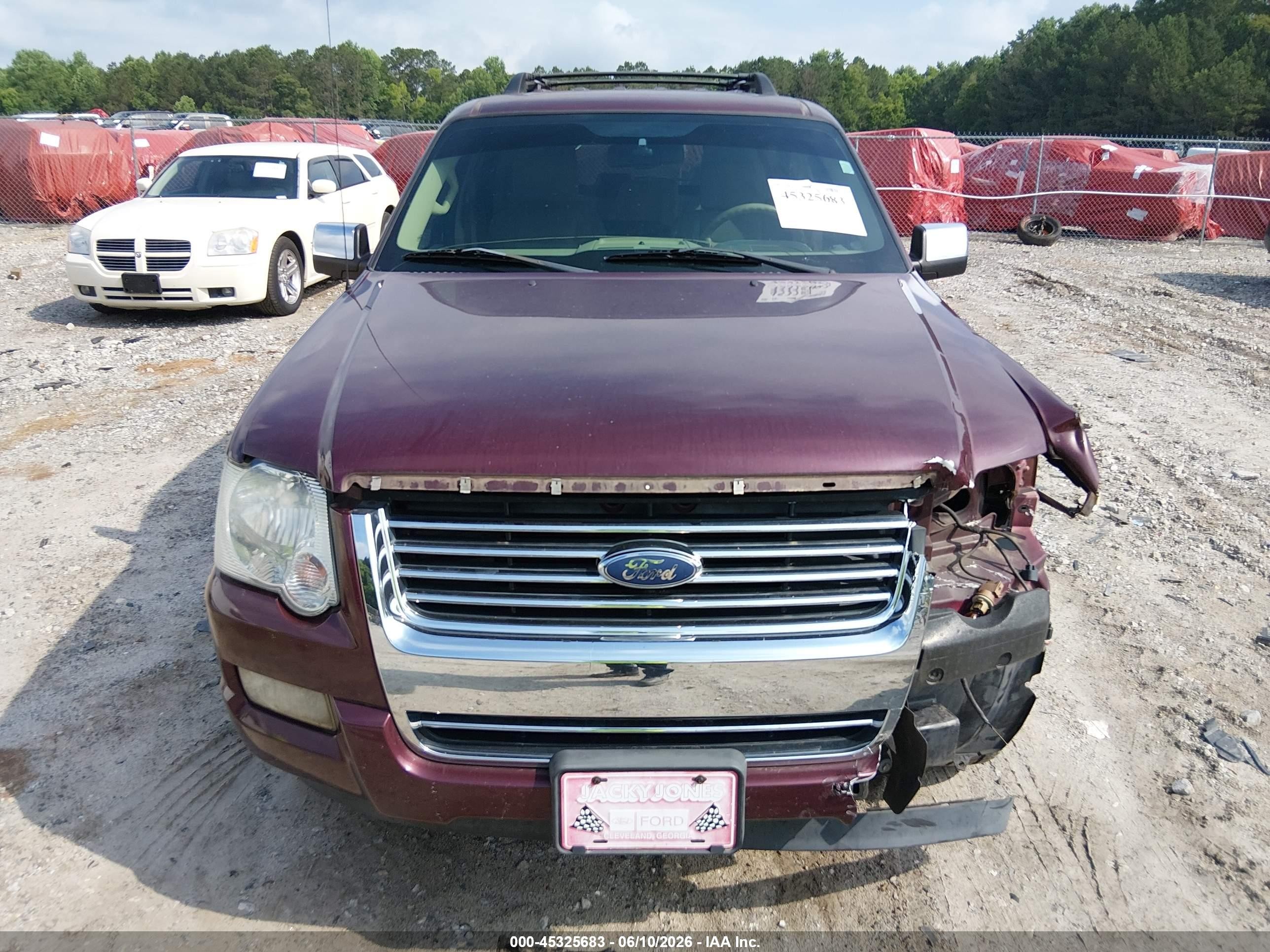 2006 Ford Explorer Limited Maroon vin: 1FMEU75806UB50026