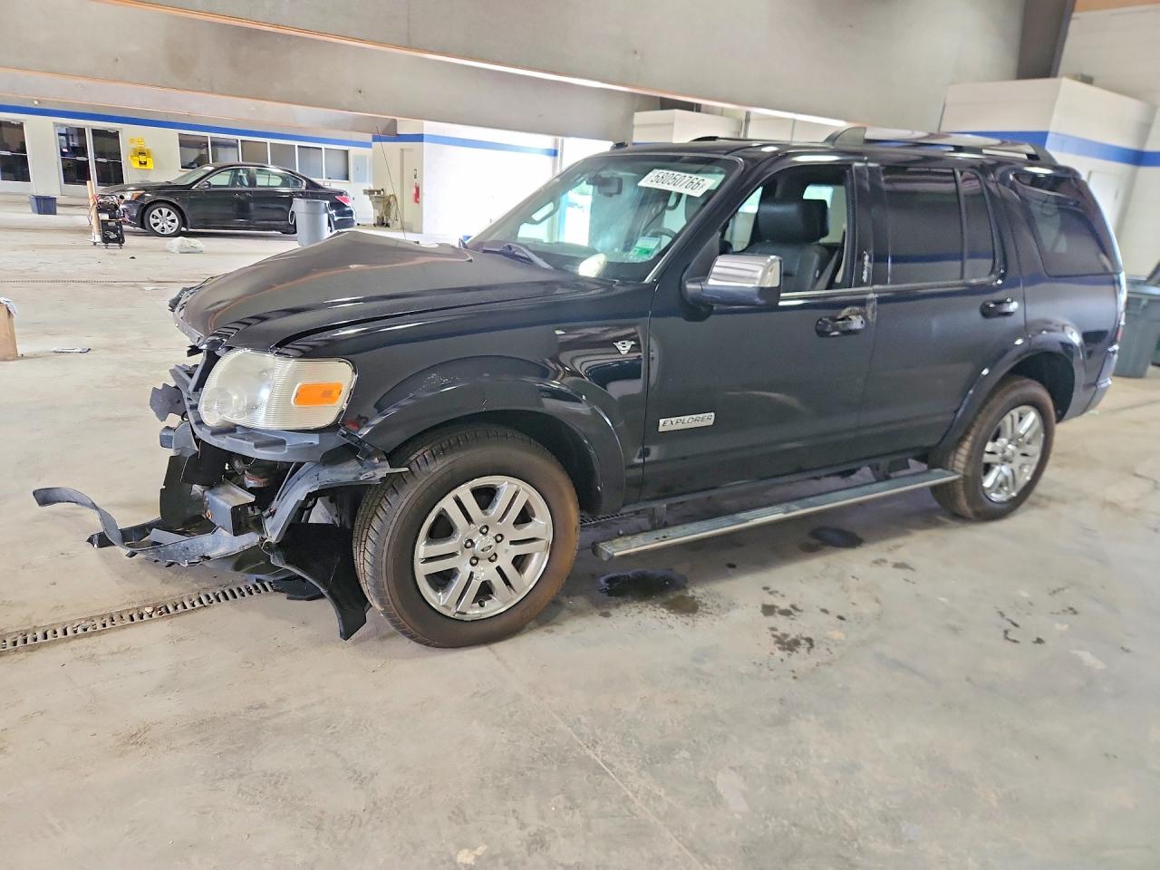 2008 Ford Explorer Limited Black vin: 1FMEU75808UA08245