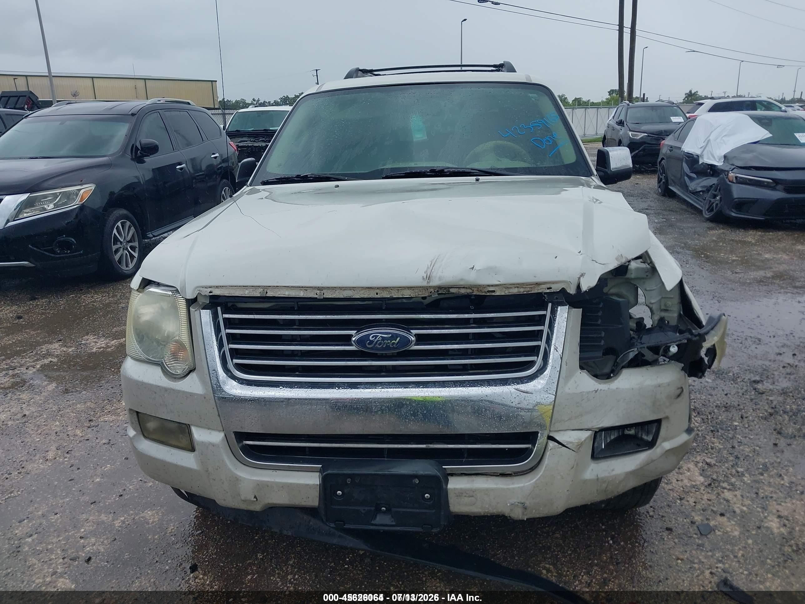 2006 Ford Explorer Limited White vin: 1FMEU75816ZA13714
