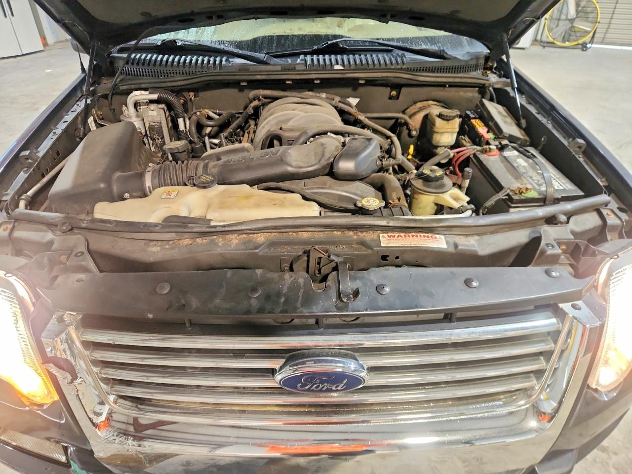 2007 Ford Explorer Limited Серый vin: 1FMEU75837UB12954
