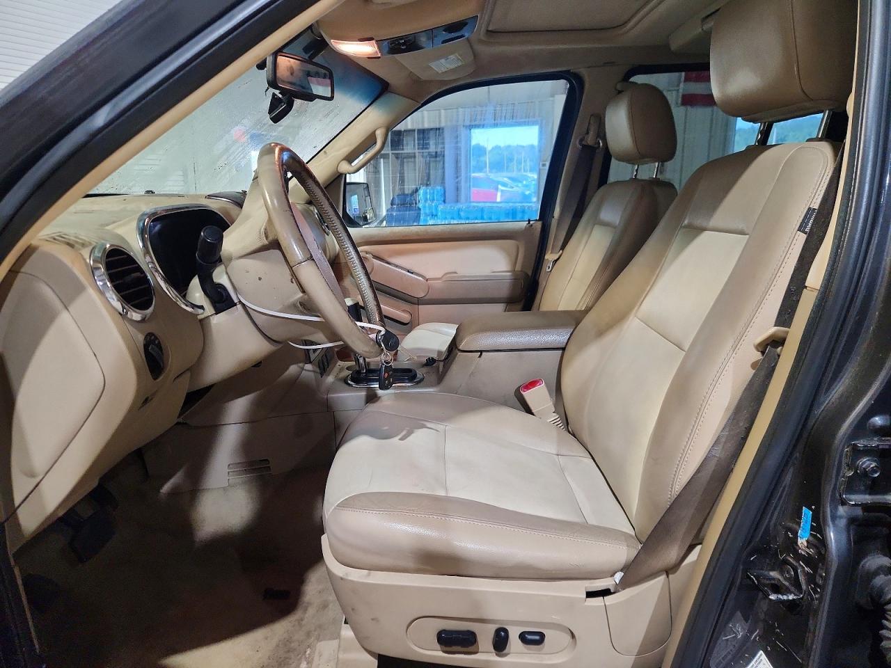 2007 Ford Explorer Limited Серый vin: 1FMEU75837UB12954