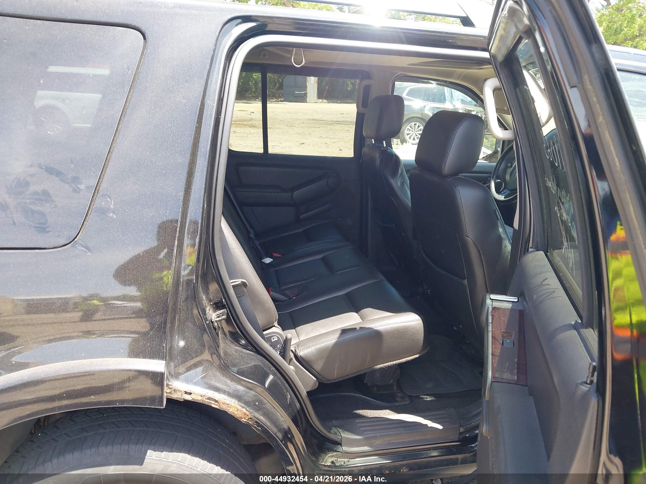 2008 Ford Explorer Limited Black vin: 1FMEU75858UB19065