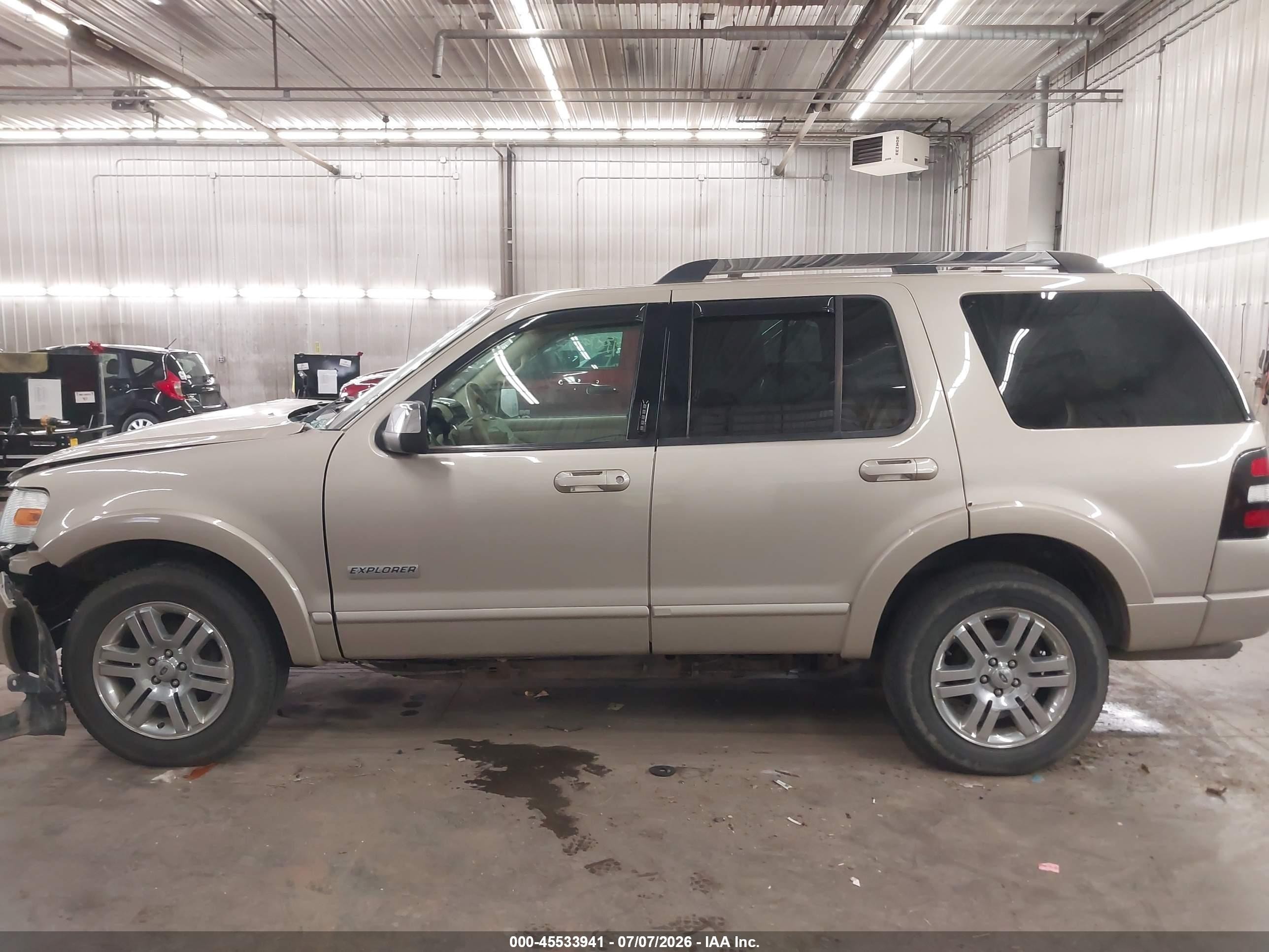 2006 Ford Explorer Limited Beige vin: 1FMEU75876UB56549