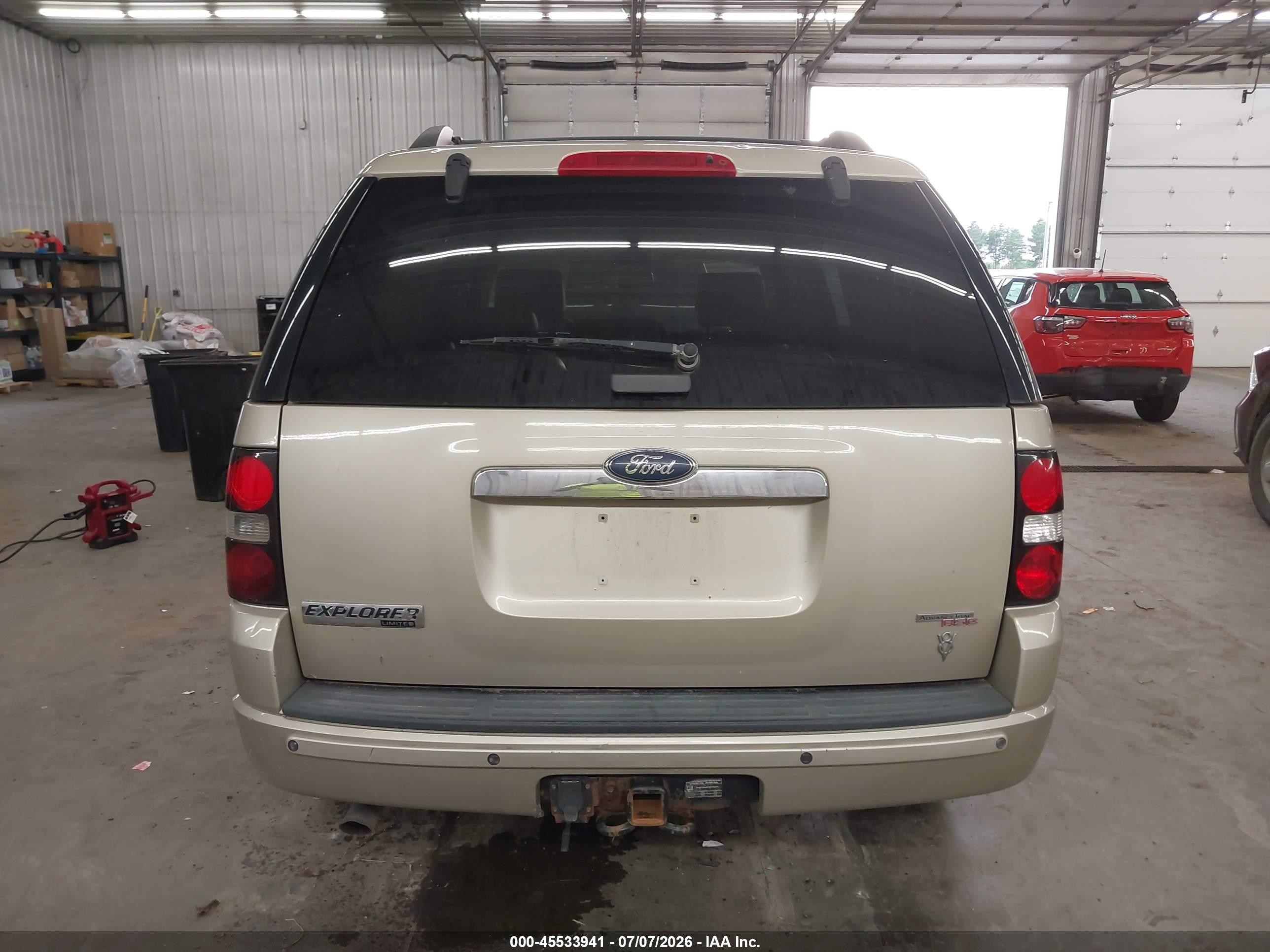 2006 Ford Explorer Limited Beige vin: 1FMEU75876UB56549