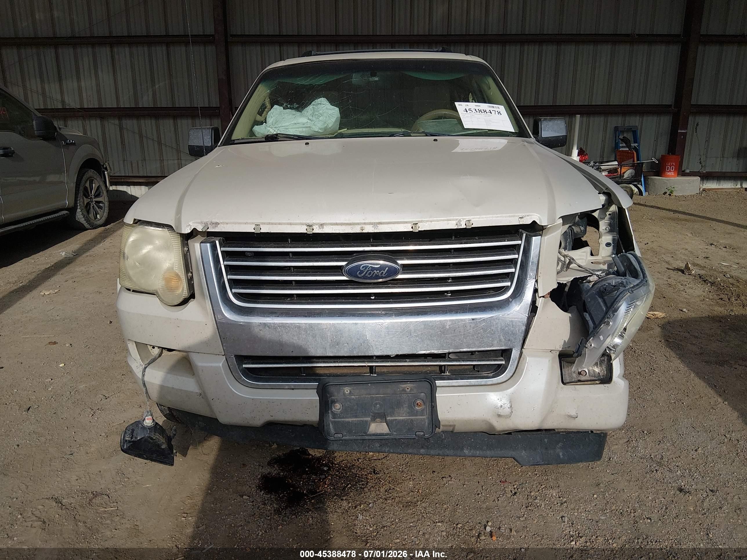 2006 Ford Explorer Limited White vin: 1FMEU75886ZA00751
