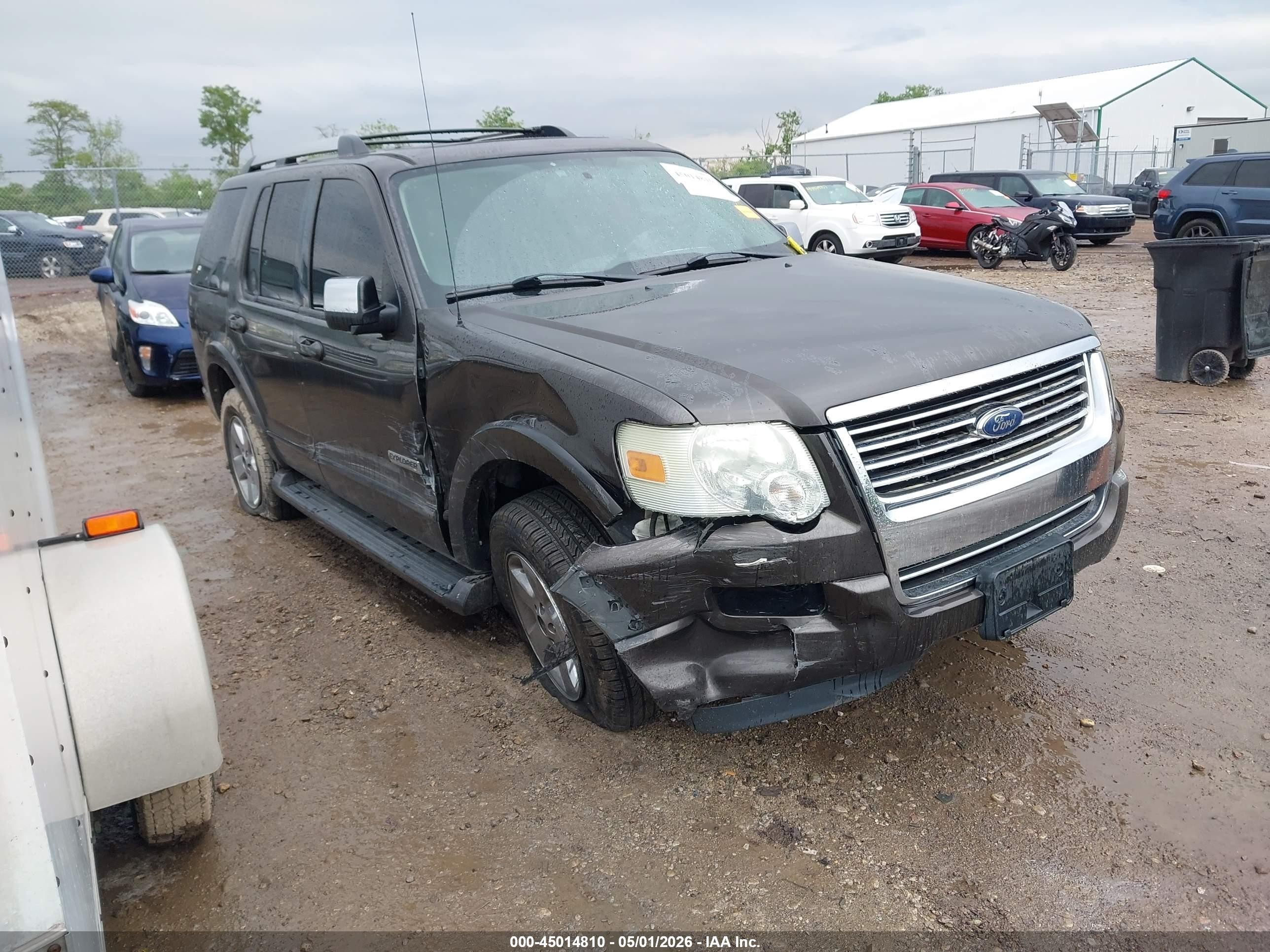 2006 Ford Explorer Limited Gray vin: 1FMEU75896UA43802