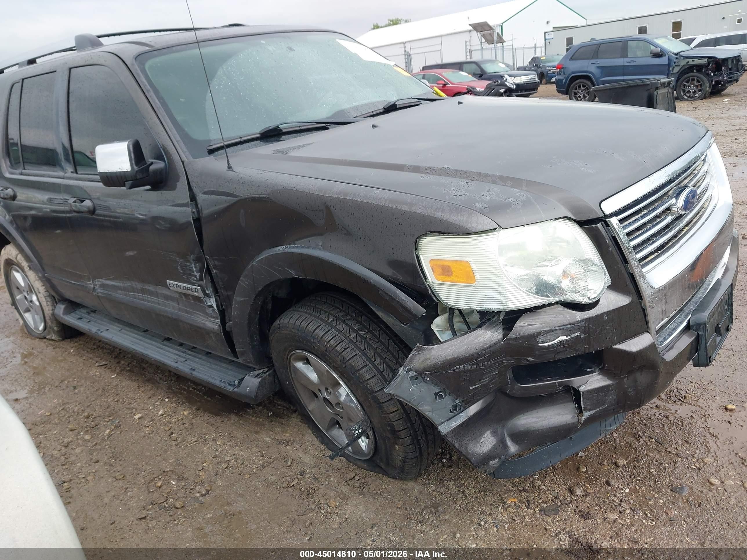 2006 Ford Explorer Limited Gray vin: 1FMEU75896UA43802
