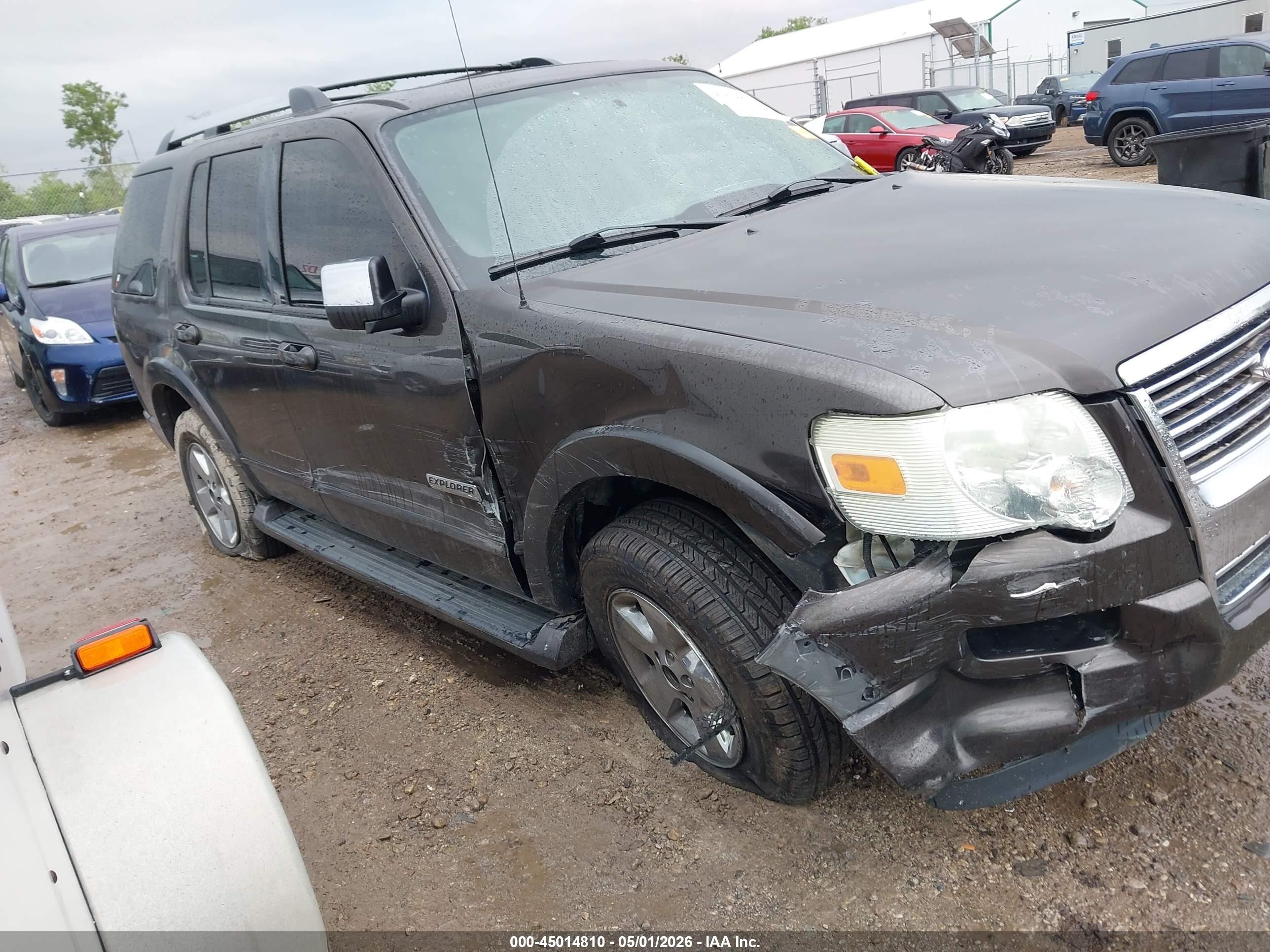2006 Ford Explorer Limited Gray vin: 1FMEU75896UA43802