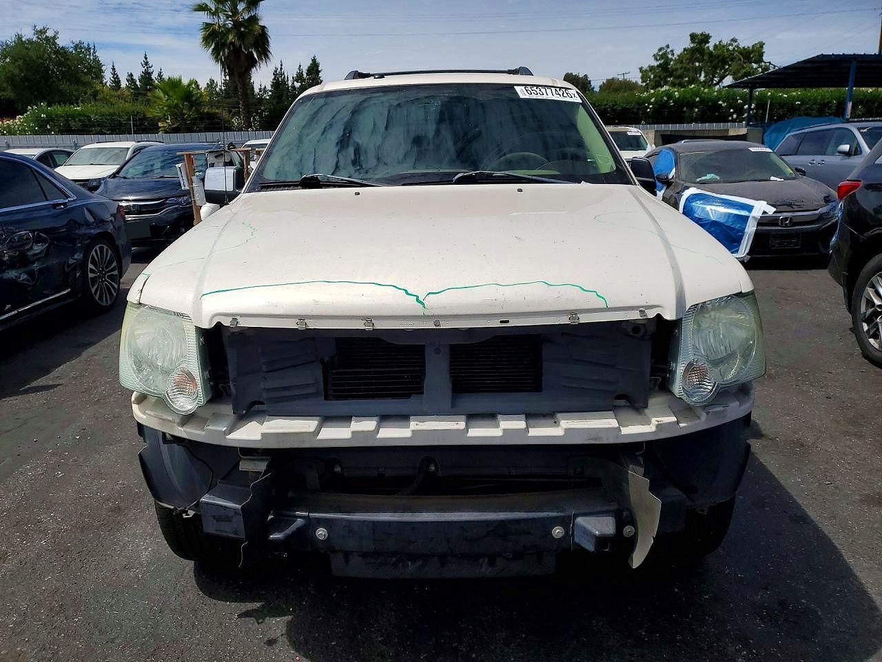 2007 Ford Explorer Limited White vin: 1FMEU75897UB19505