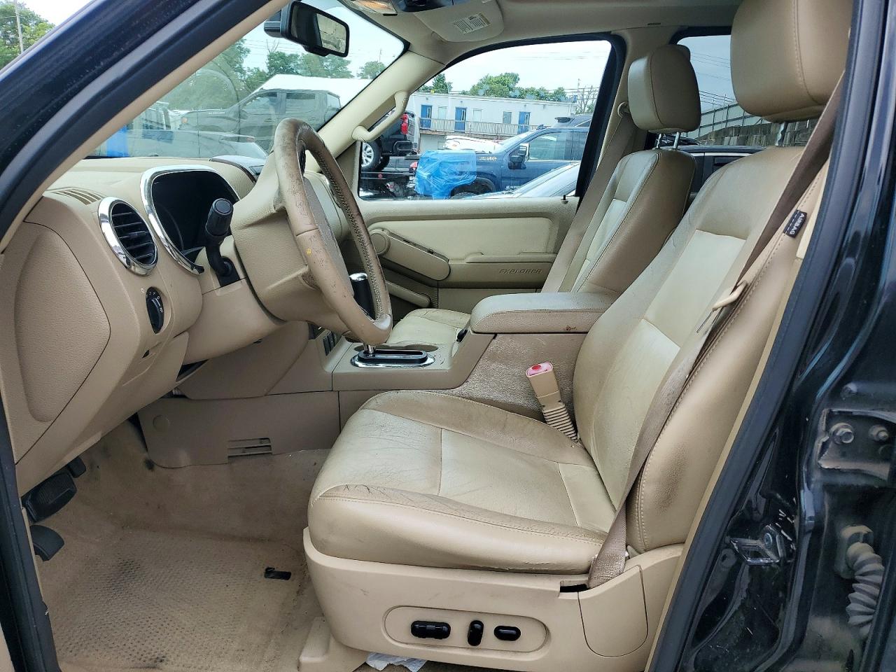 2007 Ford Explorer Limited Black vin: 1FMEU75897UB28561