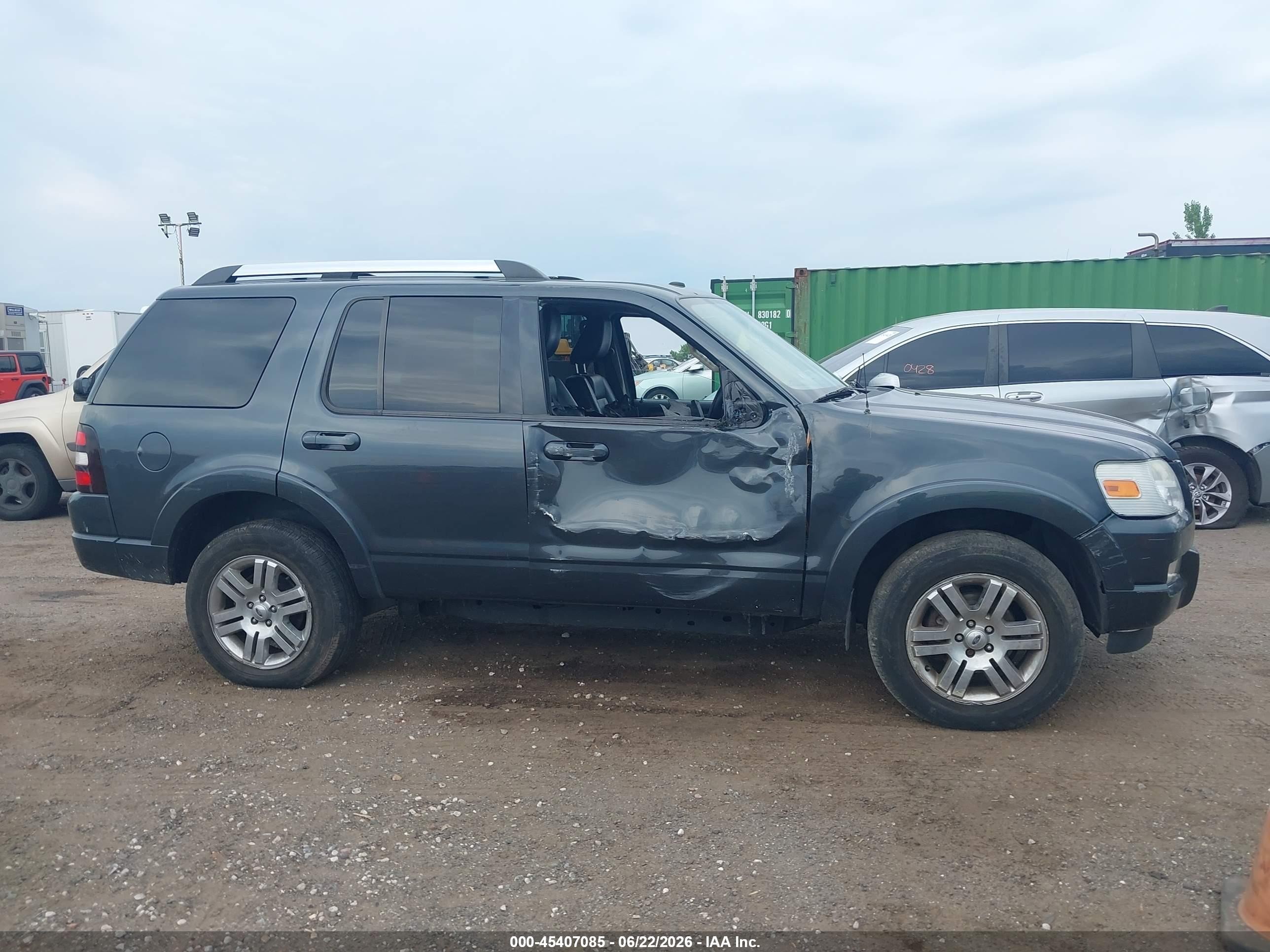 2009 Ford Explorer Limited Gray vin: 1FMEU758X9UA26009