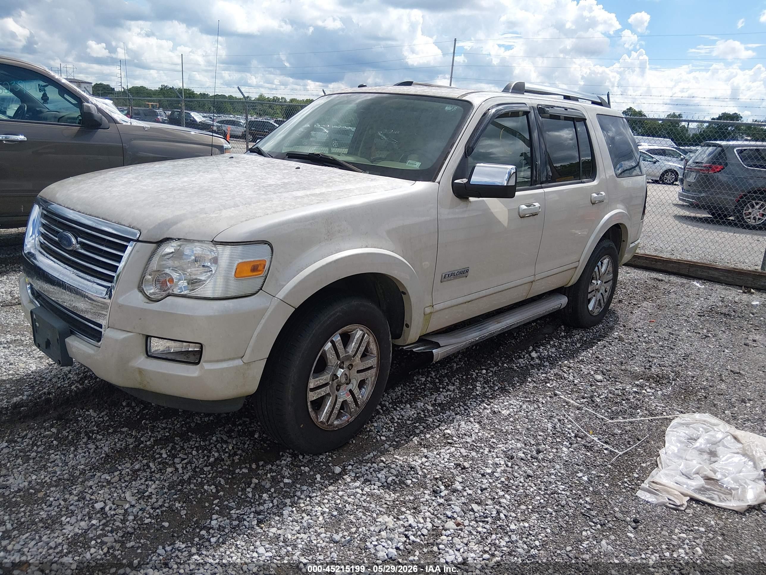 2006 Ford Explorer Limited Cream vin: 1FMEU75E06UB62358
