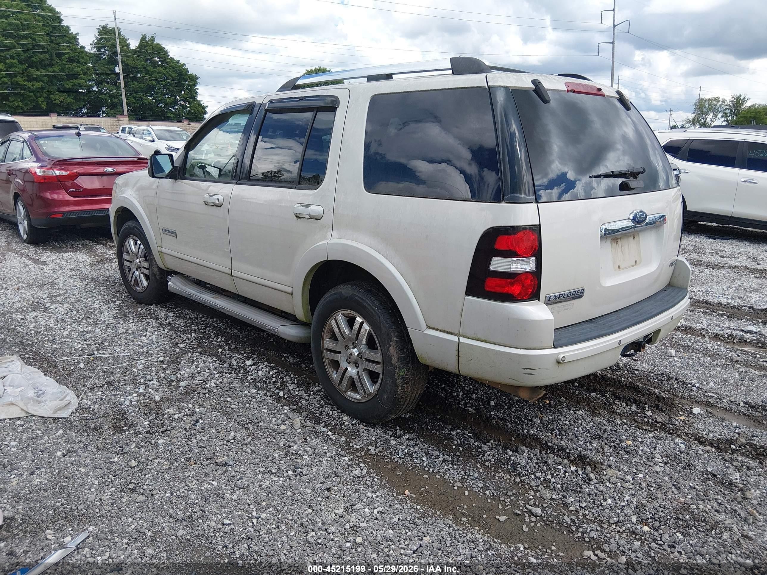 2006 Ford Explorer Limited Cream vin: 1FMEU75E06UB62358
