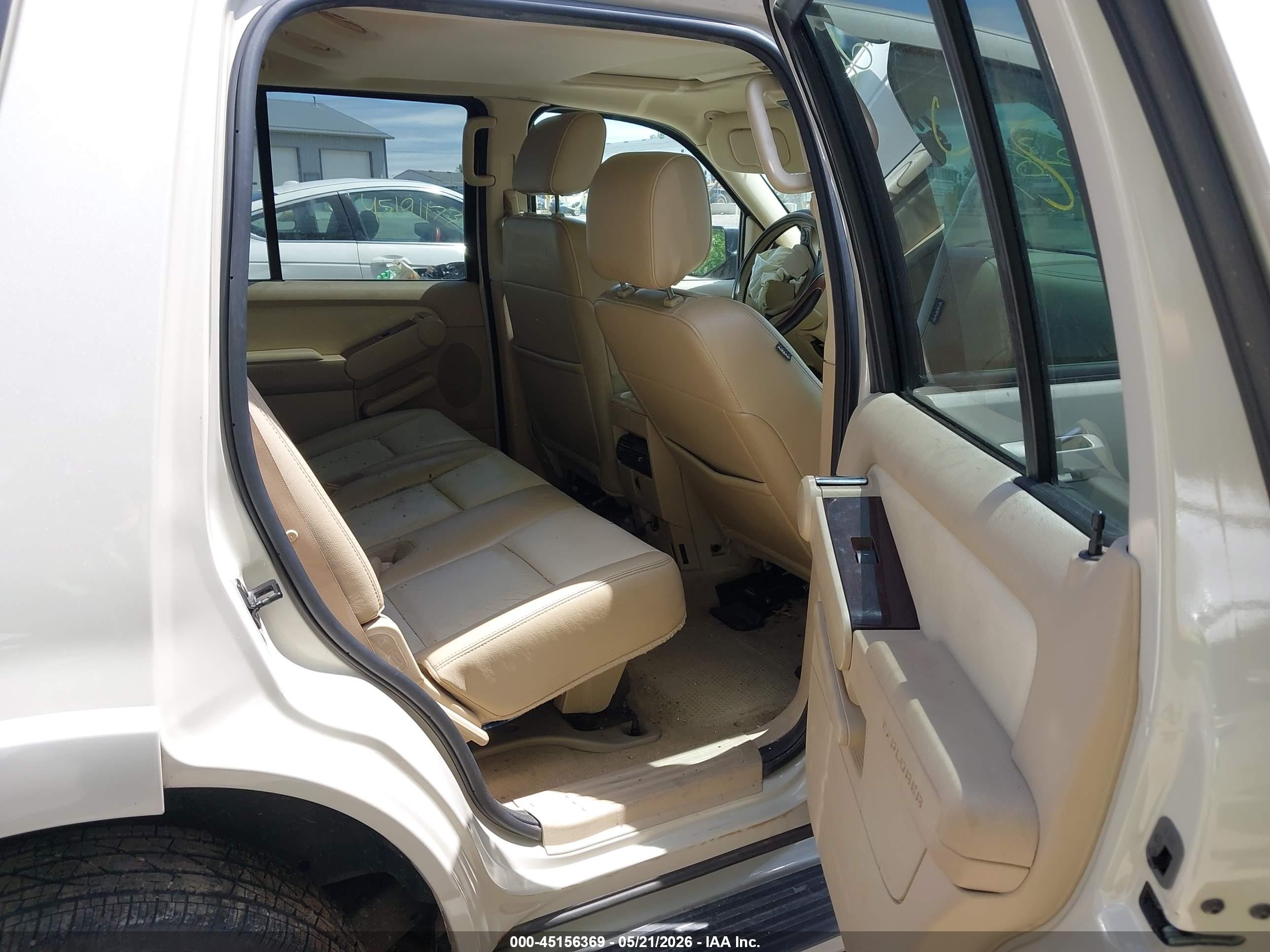 2006 Ford Explorer Limited White vin: 1FMEU75E26UB67609