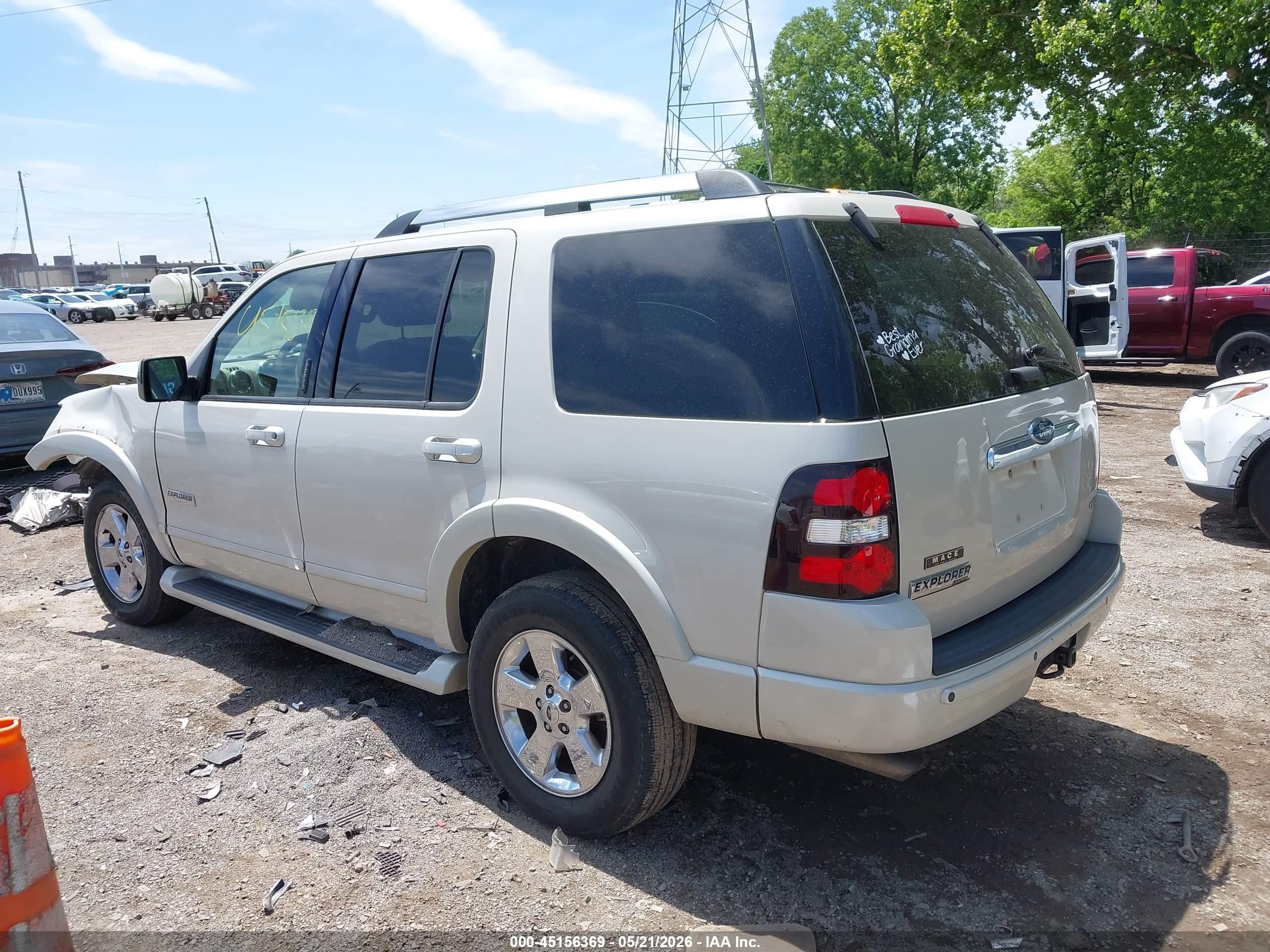 2006 Ford Explorer Limited White vin: 1FMEU75E26UB67609