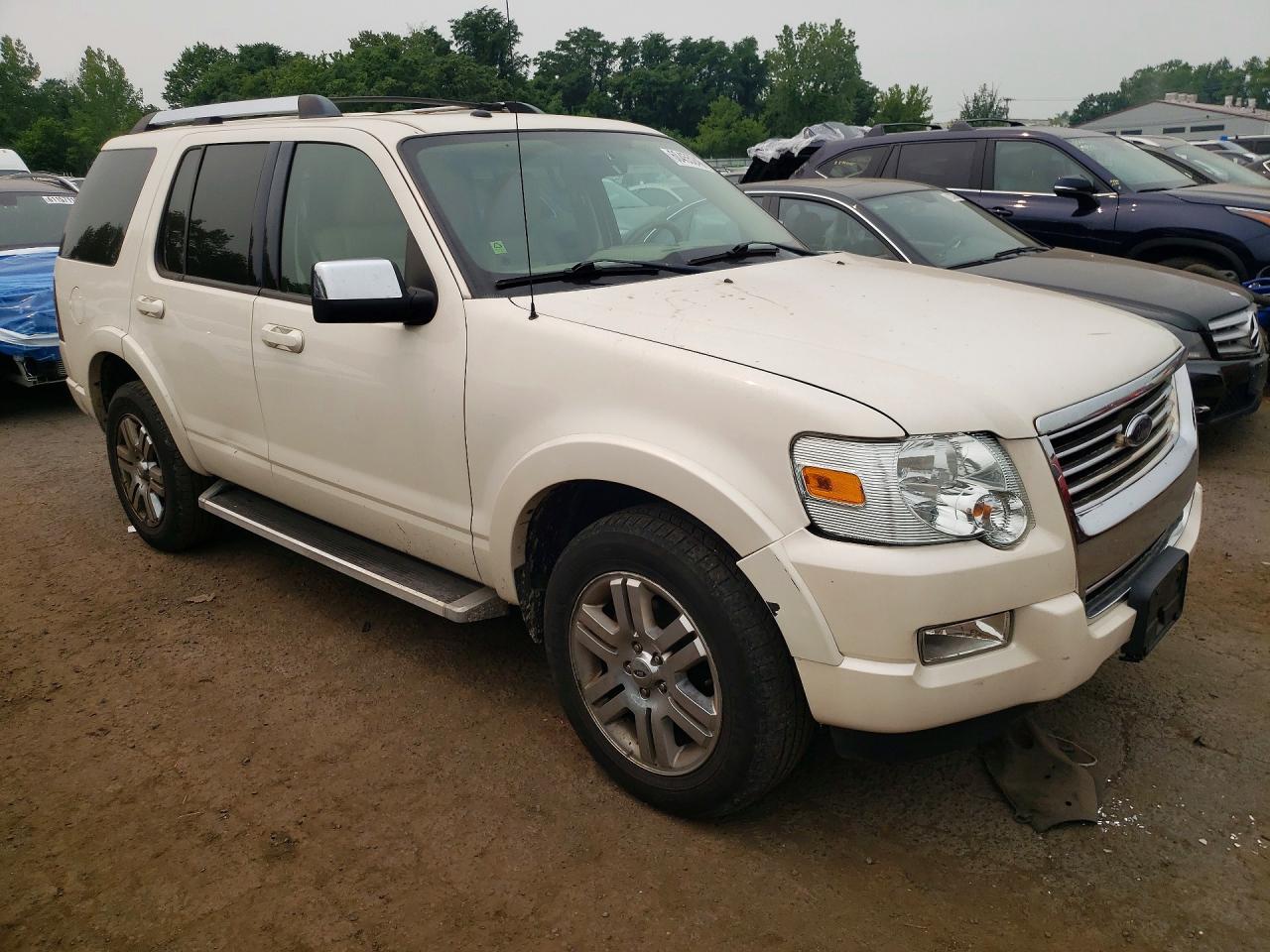 2009 Ford Explorer Limited Cream vin: 1FMEU75E79UA38365