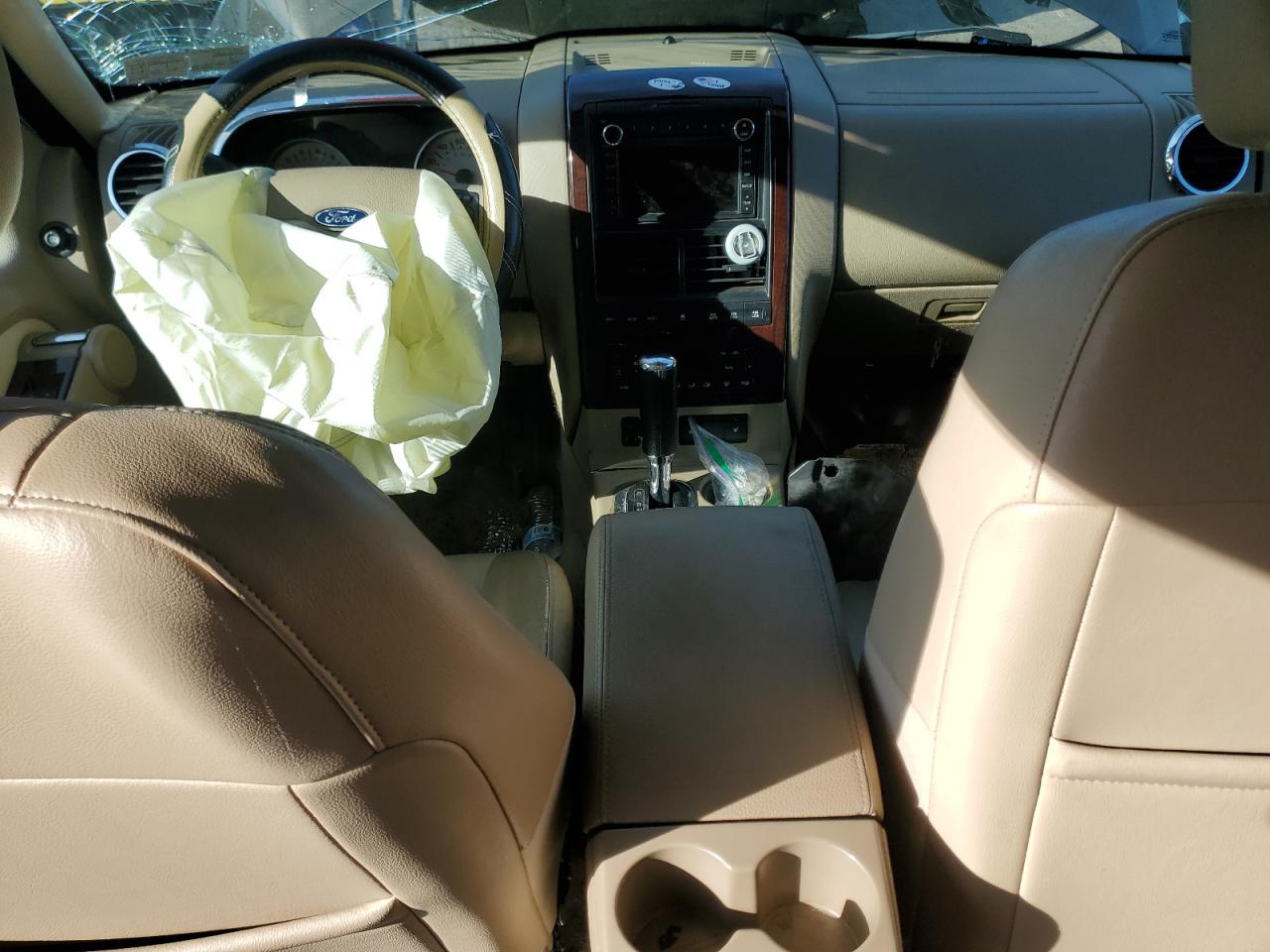2008 Ford Explorer Limited Brown vin: 1FMEU75E98UB24212