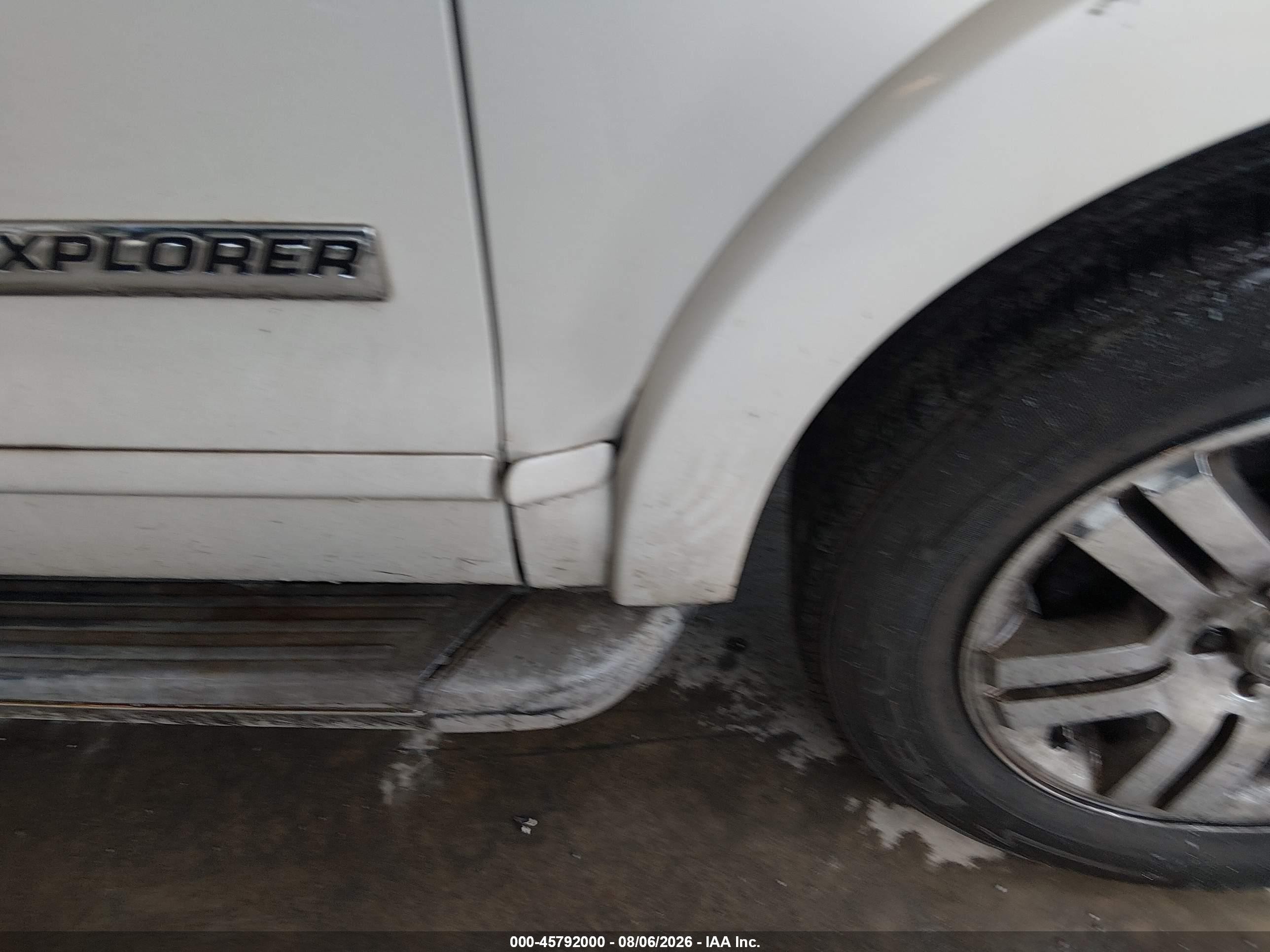 2006 Ford Explorer Limited White vin: 1FMEU75EX6ZA08291