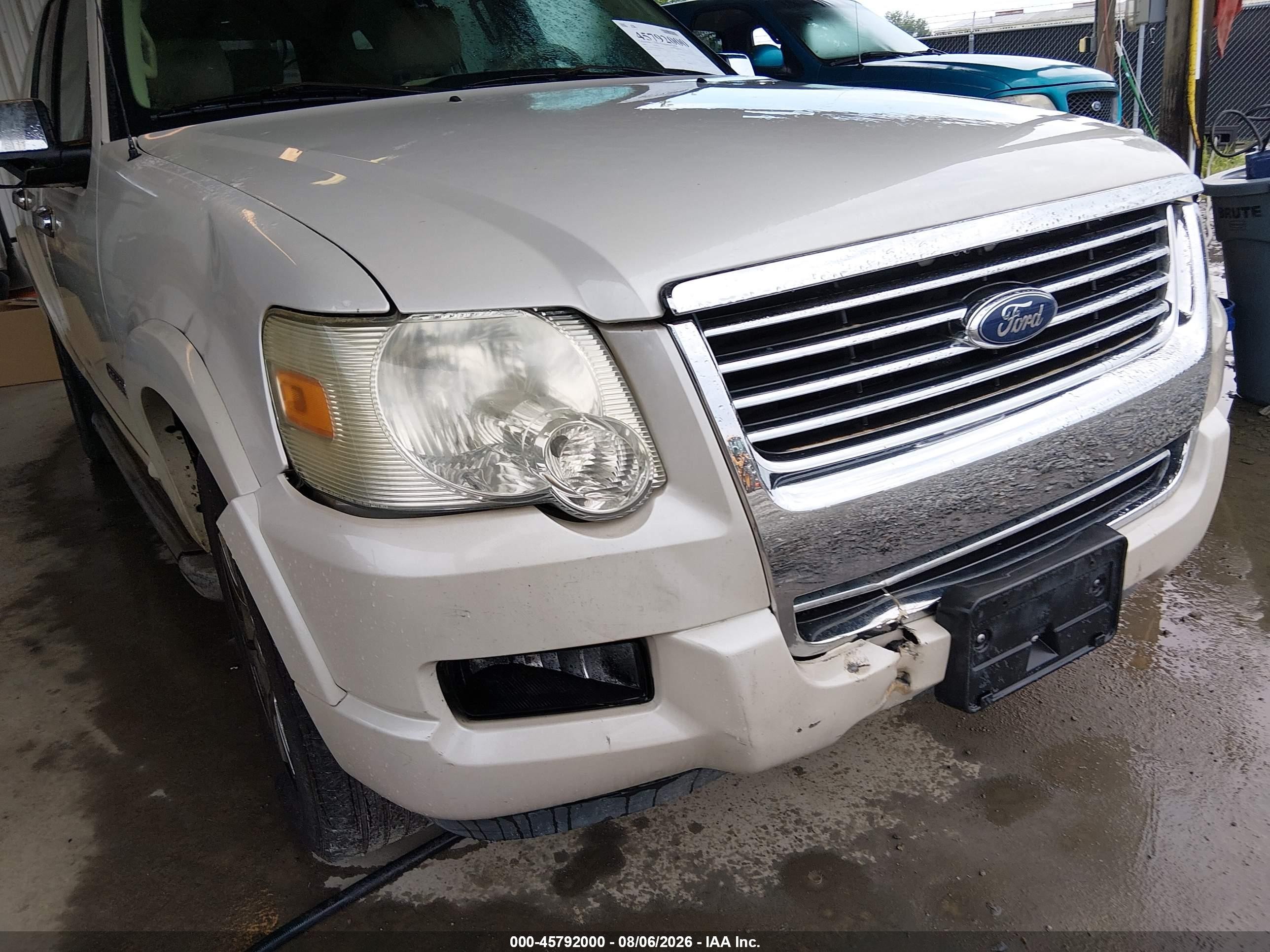 2006 Ford Explorer Limited White vin: 1FMEU75EX6ZA08291