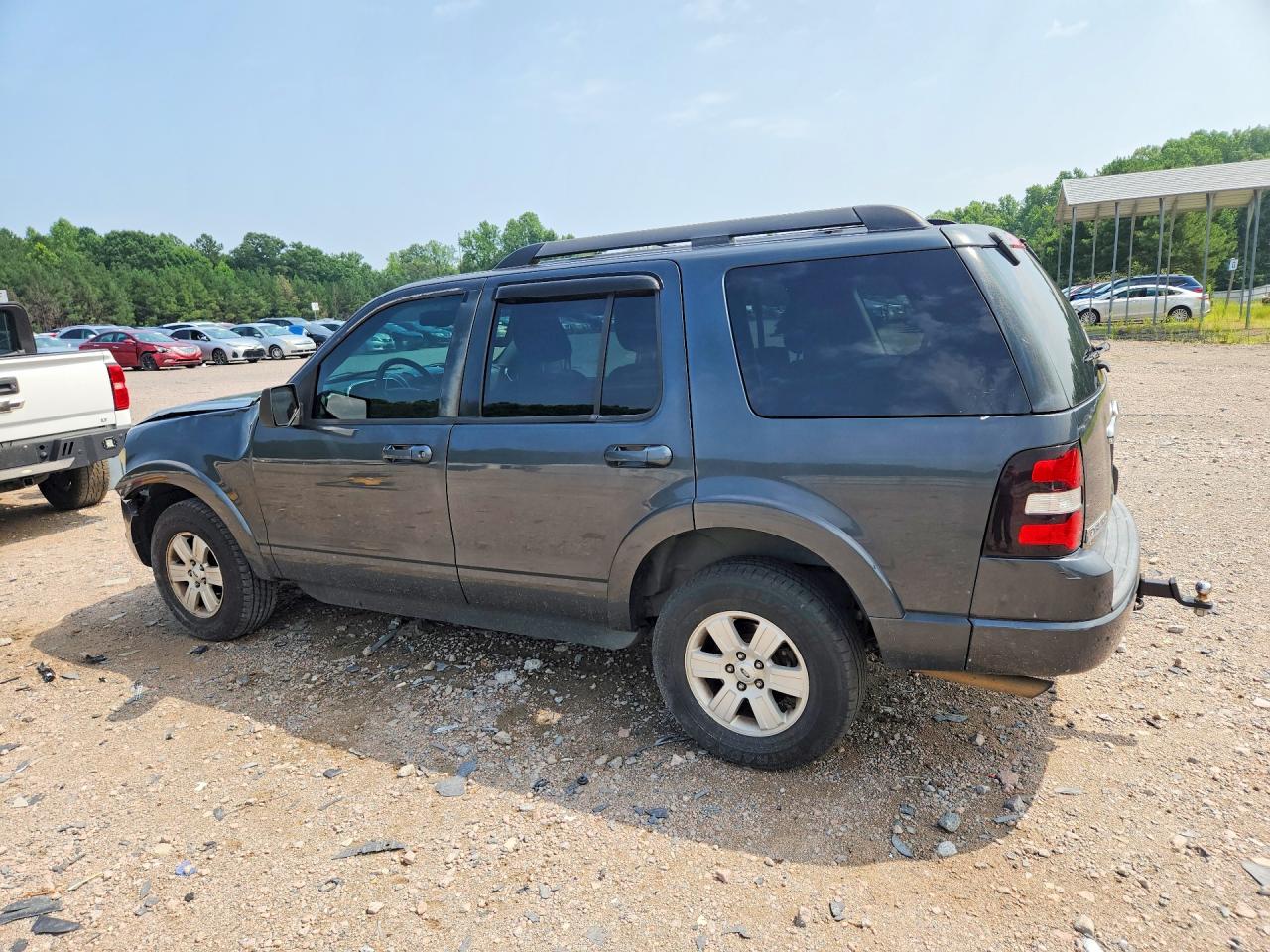 2010 Ford Explorer Xlt Black vin: 1FMEU7DE1AUB02471